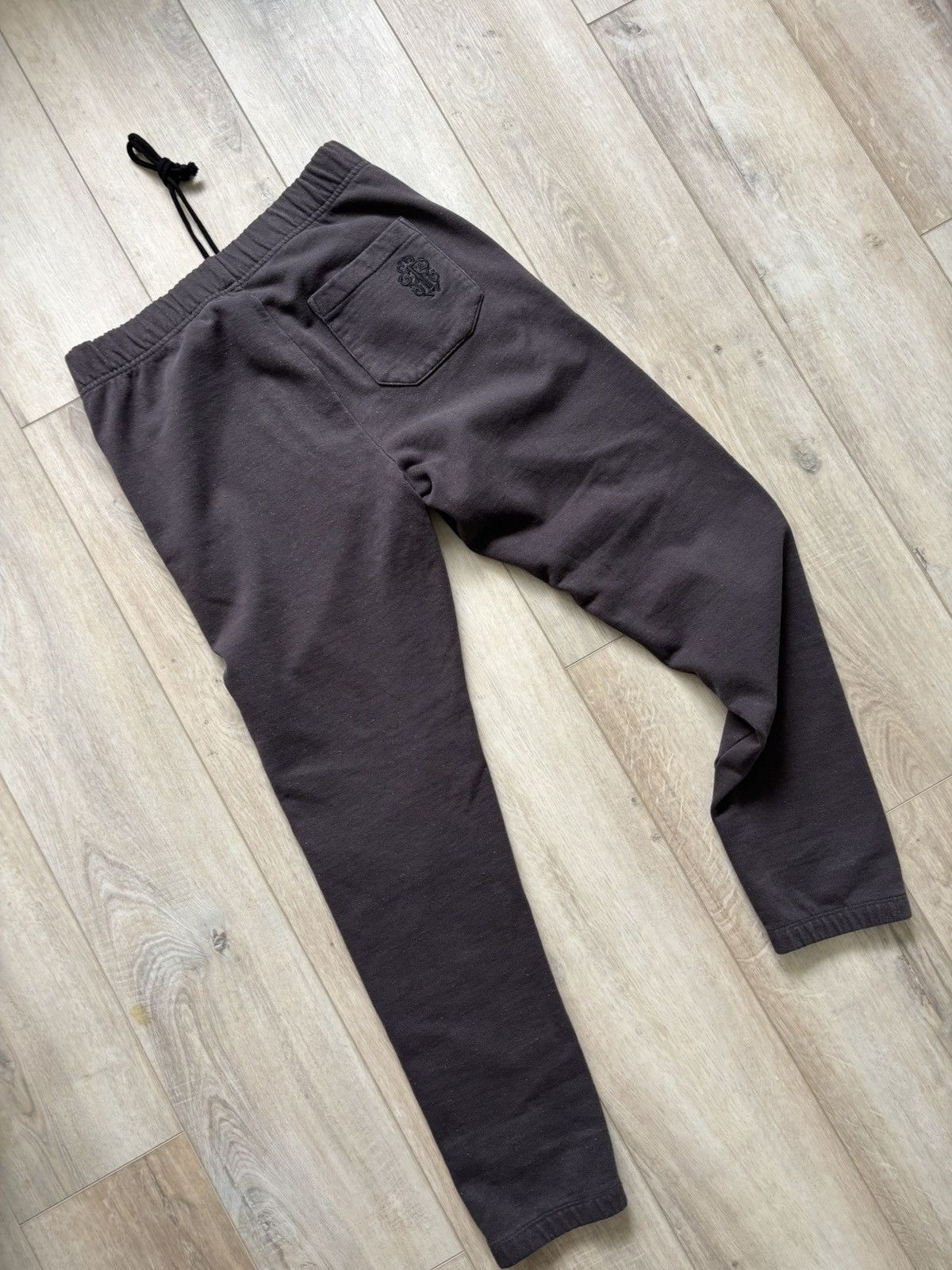 Chrome Hearts CHROME HEARTS Y NOT DAGGER EMBROIDERED SWEAT PANTS