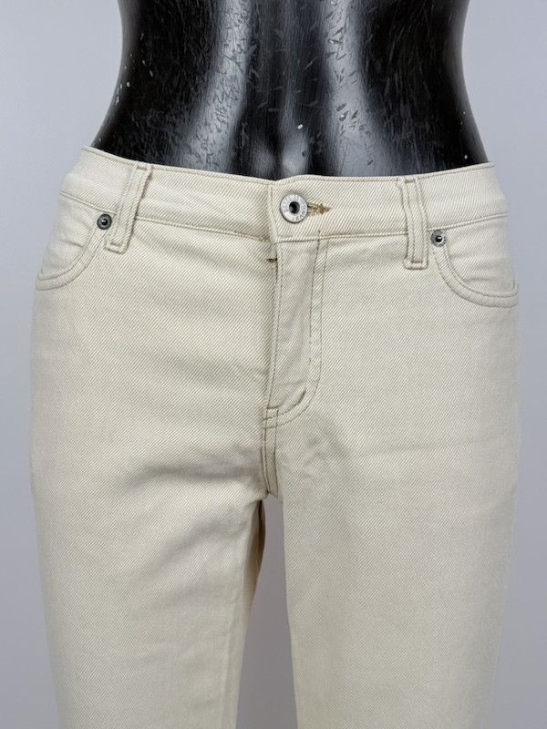Moschino Moschino Jeans Vita Alta Donna W26 Beige Size 27" / US 4 / IT 40 - 2 Thumbnail