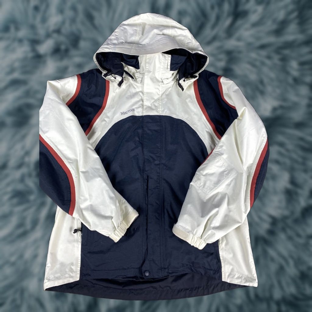 Marmot Marmot Jacket Mens L Multicolor Windbreaker Outdoor Rain Wind Hooded Coat Size US L / EU 52-54 / 3 - 1 Thumbnail