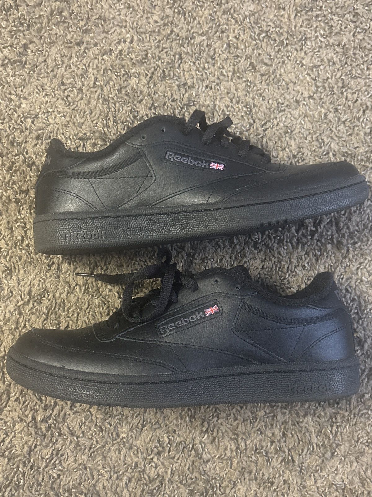 Reebok Reebok Club C 85 (Triple Black) Size US 10.5 / EU 43-44 - 1 Thumbnail