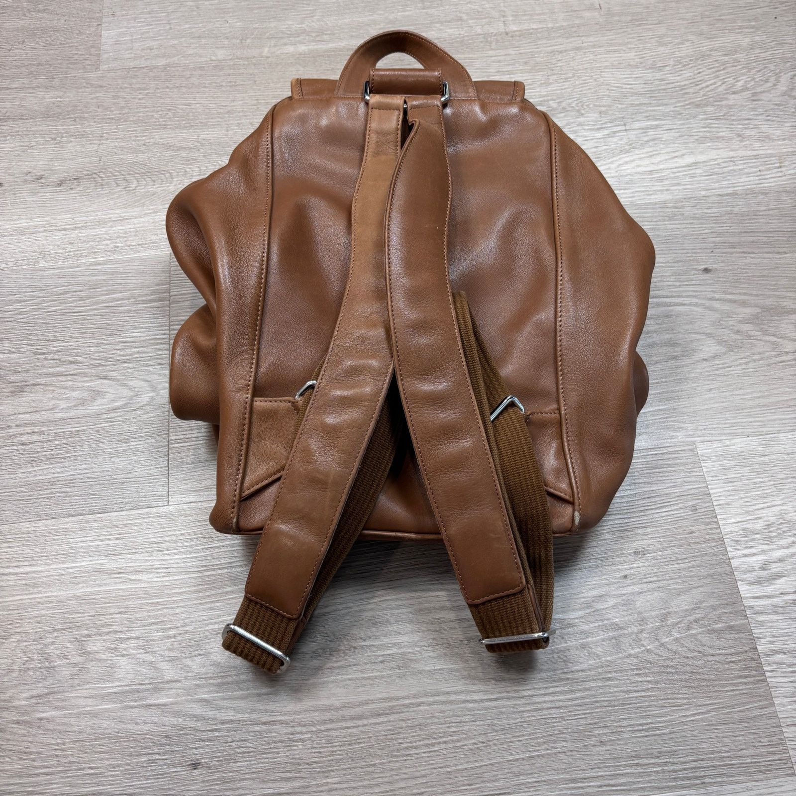 Coach Rare Vintage Coach 5408 Drawstring Buckle Leather Backpack Size ONE SIZE - 2 Thumbnail