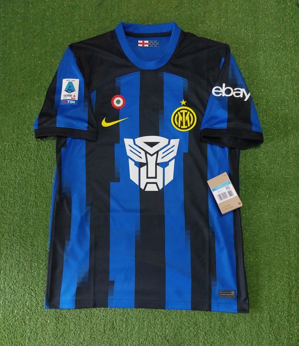 Nike Inter milan x transformers 23/24 martinez jersey football | Grailed