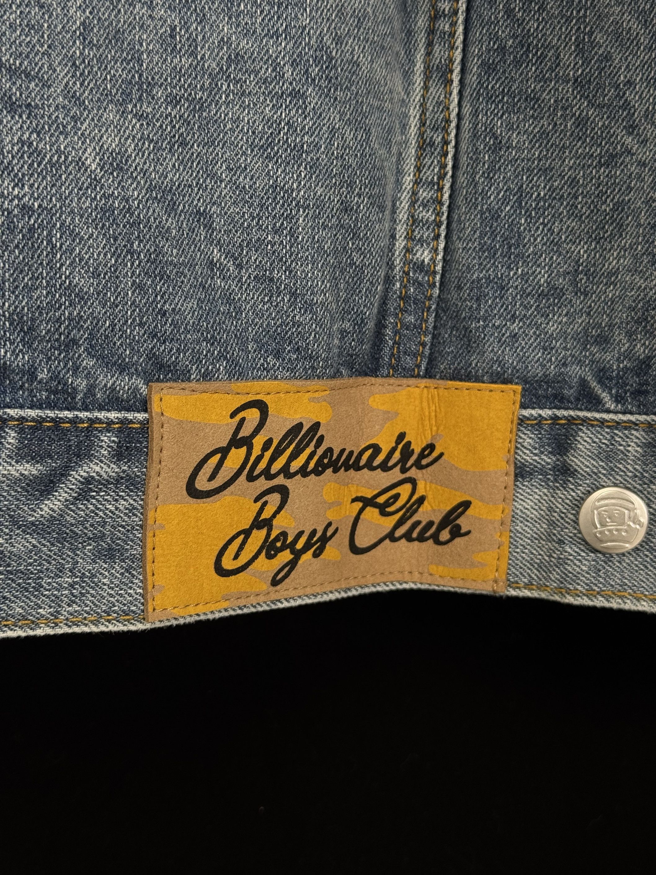 Billionaire Boys Club UNWORN* BBC HEAVY STICH GOOSE AND DUCKS DENIM JACKET Size US XXL / EU 58 / 5 - 8 Thumbnail