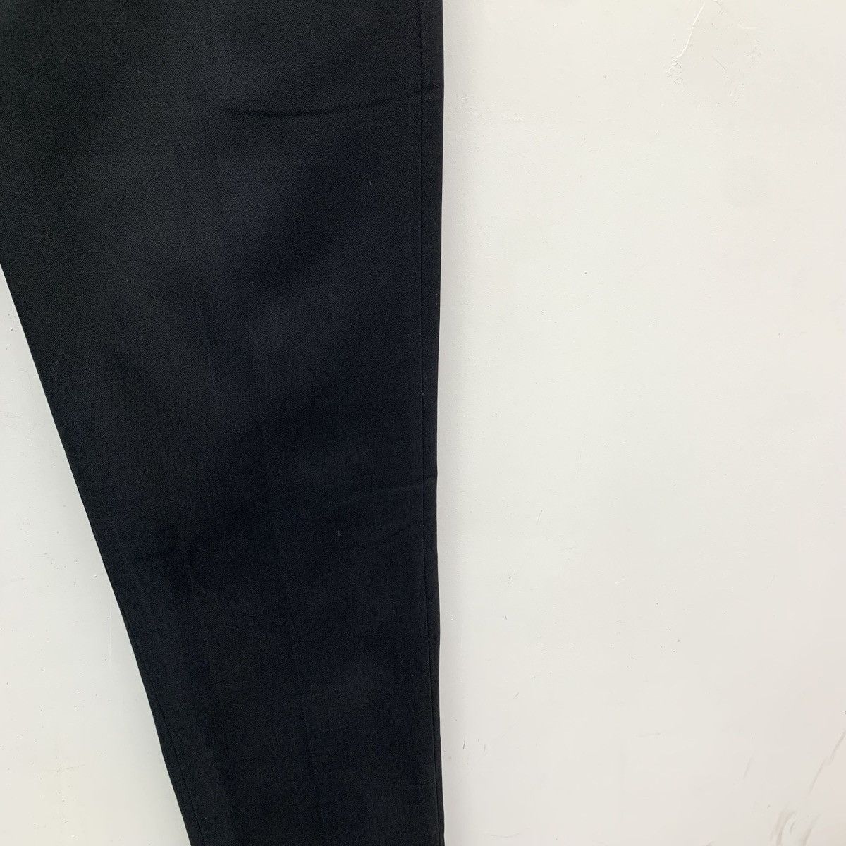 Dolce & Gabbana Dolce & Gabbana Black Cotton Casual Pants K26WX Size US 30 / EU 46 - 4 Thumbnail