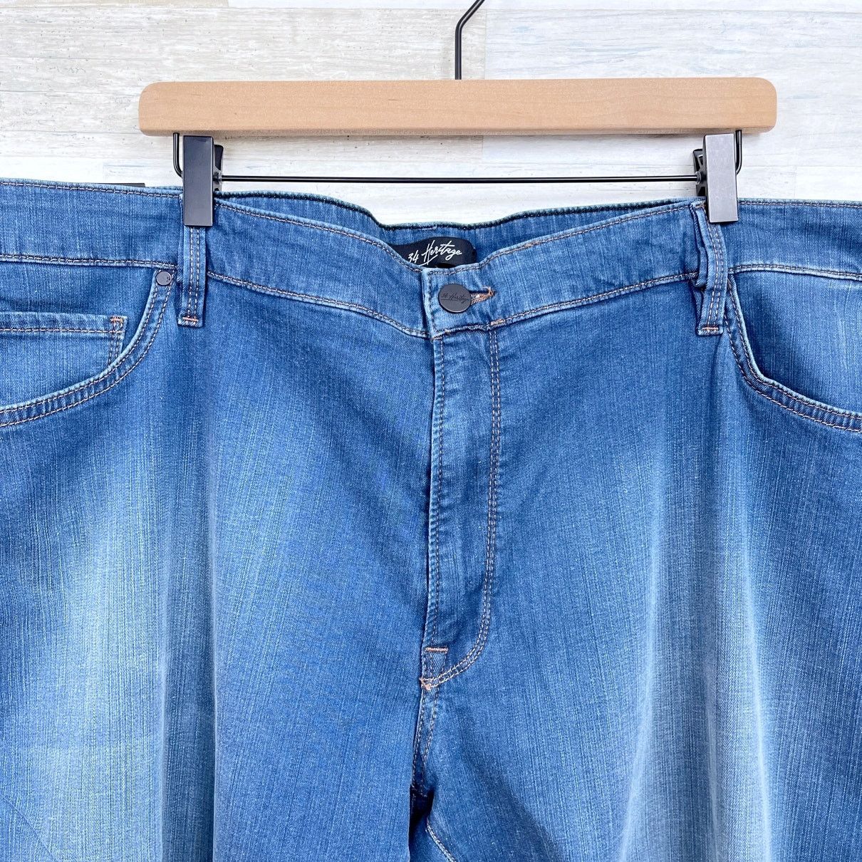 34 Heritage 34 Heritage Charisma Relaxed Straight Jeans Medium Men 50x34 Size US 44 / EU 60 - 2 Thumbnail