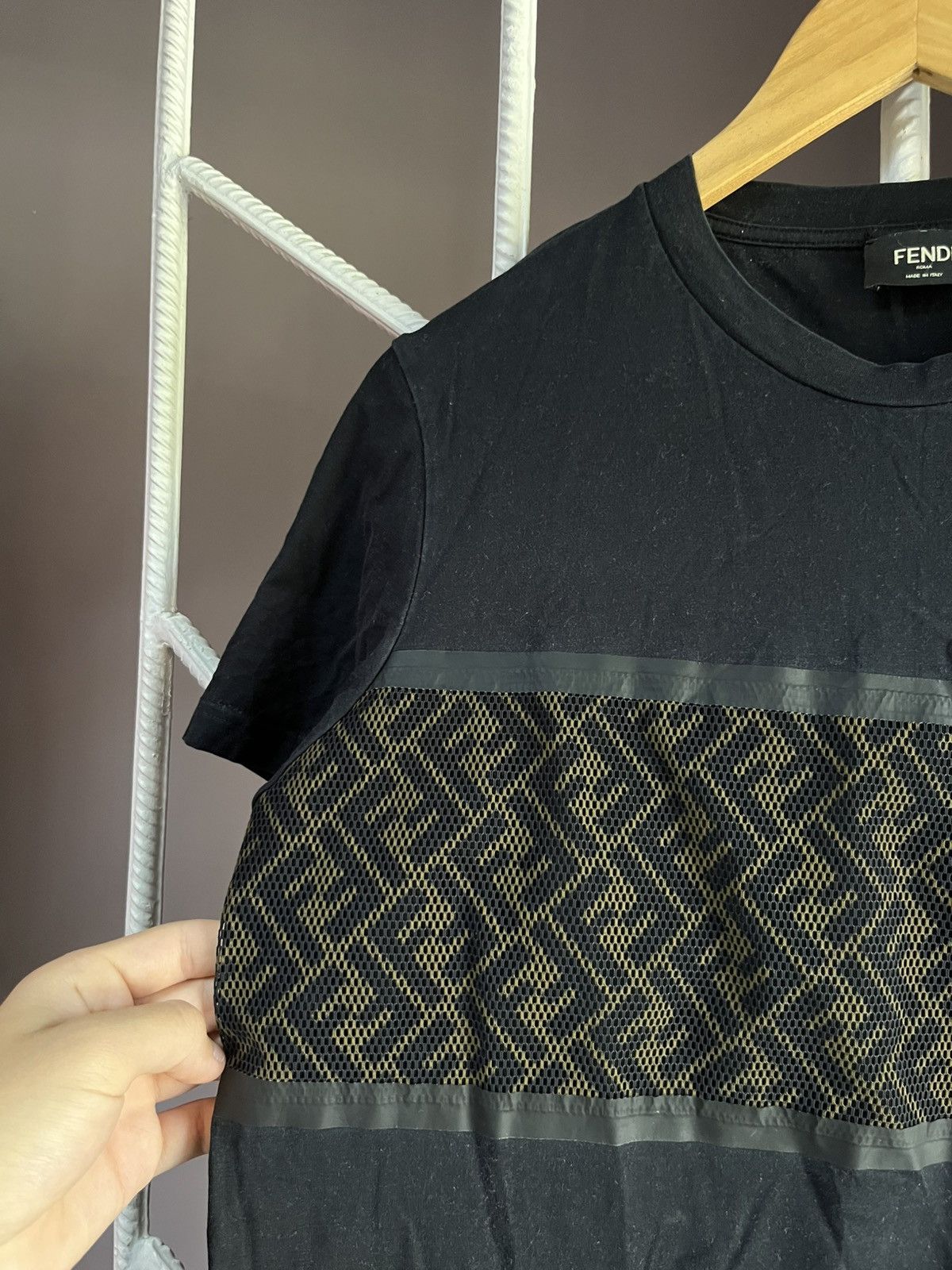 Fendi Fendi Monogram Tee Size US S / EU 44-46 / 1 - 2 Thumbnail