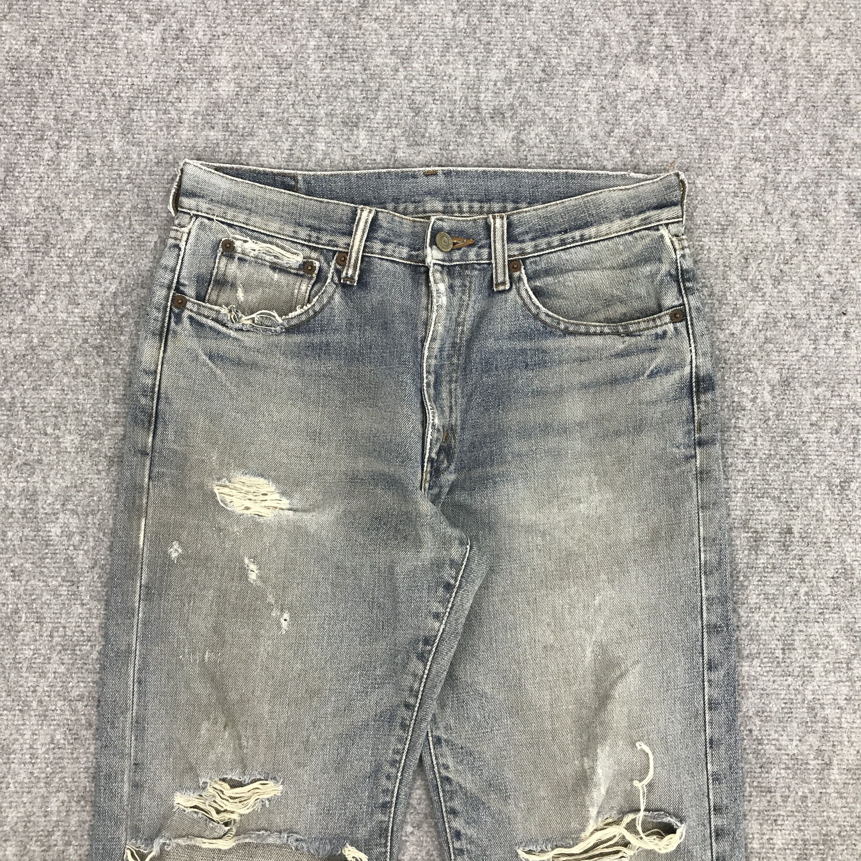 Other BOBSON DISTRESSED DENIM STYLE JEANS PANTS Size US 31 - 3 Thumbnail