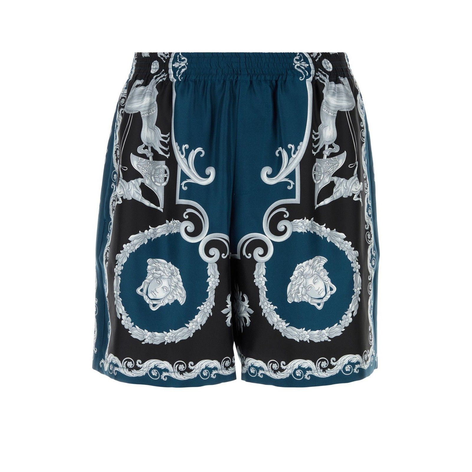 Versace VERSACE Printed Silk Bermuda Shorts New & Authentic (Men's s Size US 36 / EU 52 - 1 Thumbnail