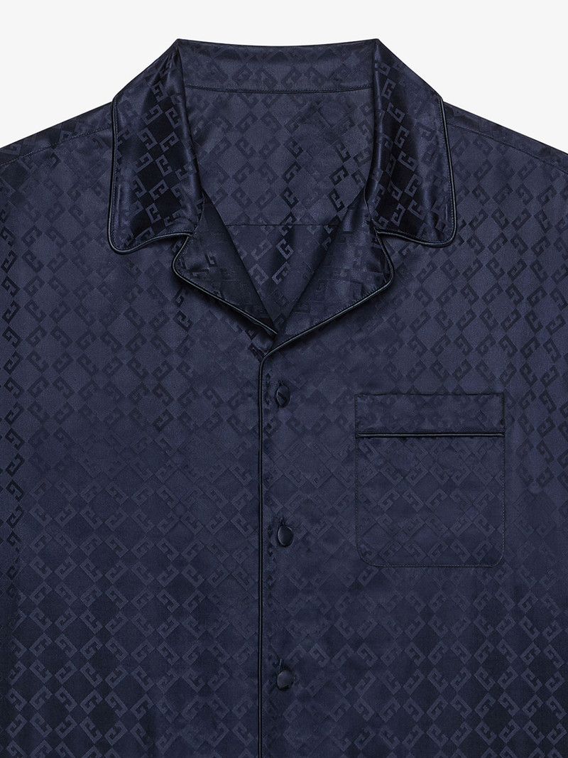 Givenchy o1n1vont0326 Pyjamas Shirt in Navy Blue Size US XXL / EU 58 / 5 - 2 Thumbnail