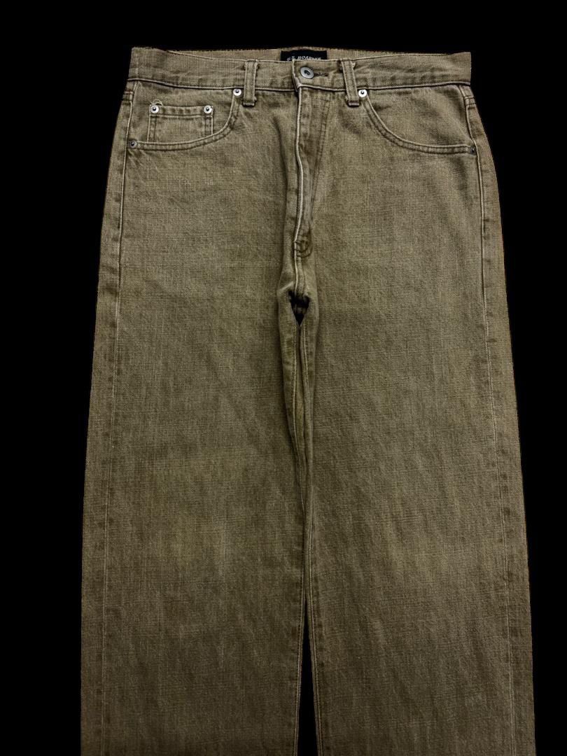 Japanese Brand Vintage 90s U.s Boarder Wide Loose Made in Japan Jeans Size US 30 / EU 46 - 3 Thumbnail