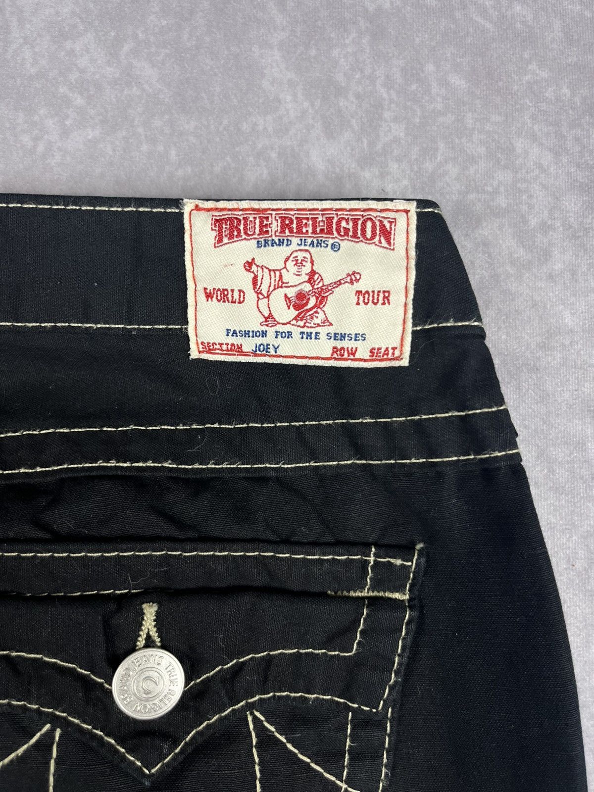 True Religion True Religion Bootcut Denim Jeans Twisted Seam Jeans Size 29" - 4 Thumbnail