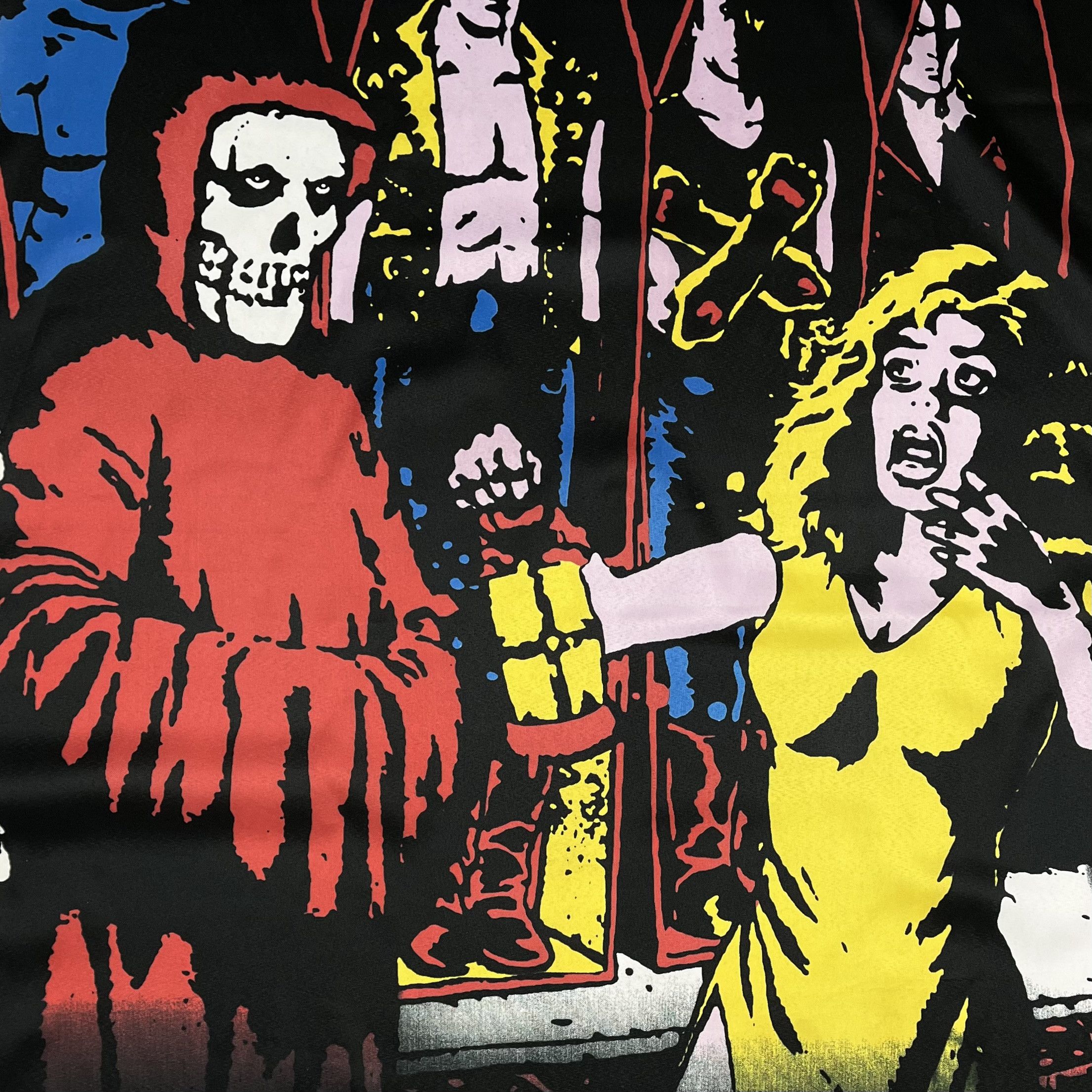 Band Tees Vintage Misfits Rock Band Flag Poster Tapestry 90’s Size ONE SIZE - 2 Thumbnail