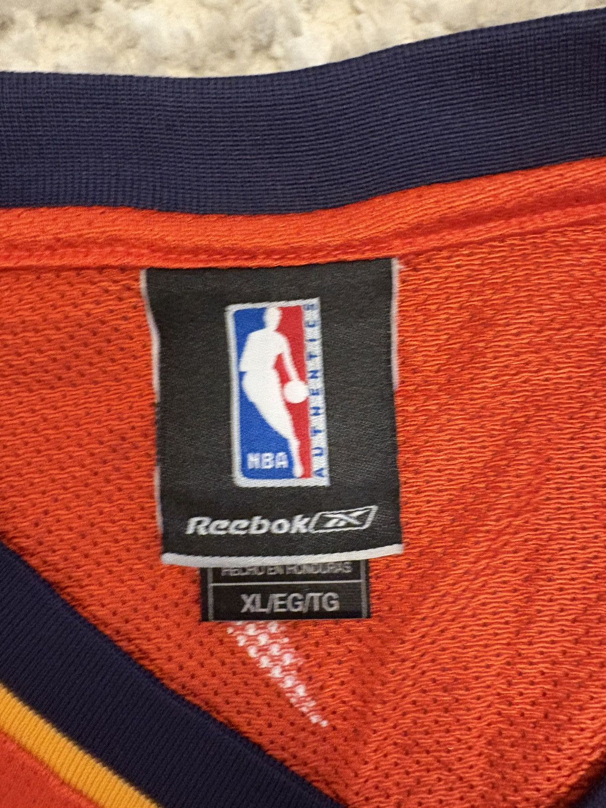 NBA Vintage Reebok Al Harrington Golden State Warriors Jersey Size US XL / EU 56 / 4 - 5 Thumbnail