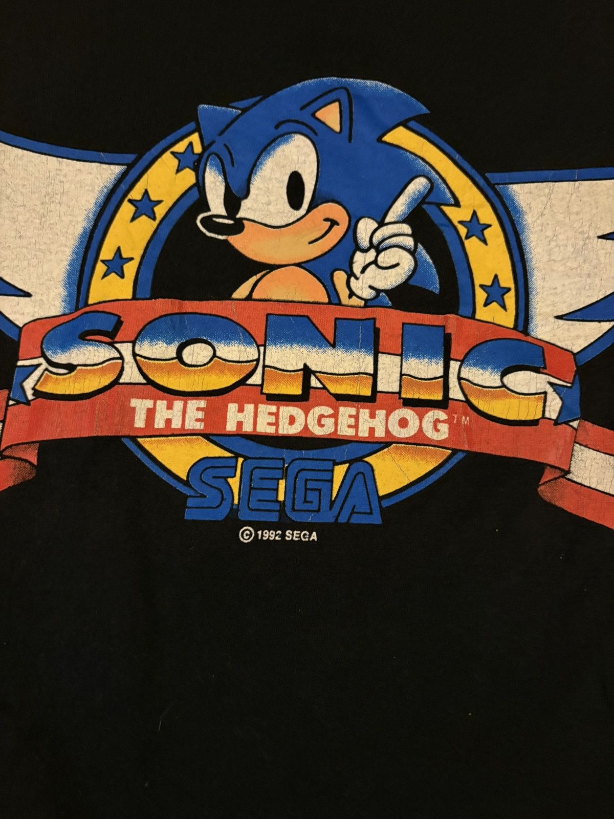 Other 1992 Sonic The Hedgehog SEGA Video Game Promo Size US M / EU 48-50 / 2 - 3 Thumbnail