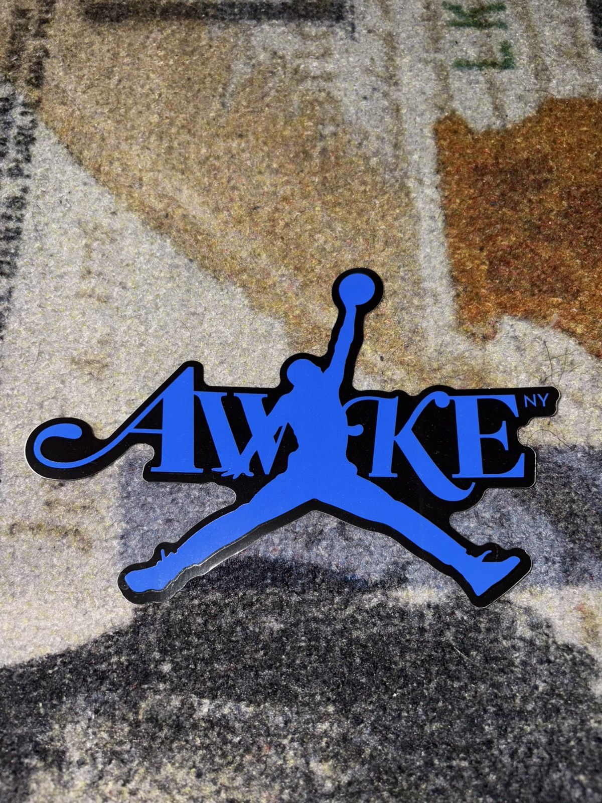 Awake NY Jordan x Awake Jumpman Large Sticker Size ONE SIZE - 1 Preview
