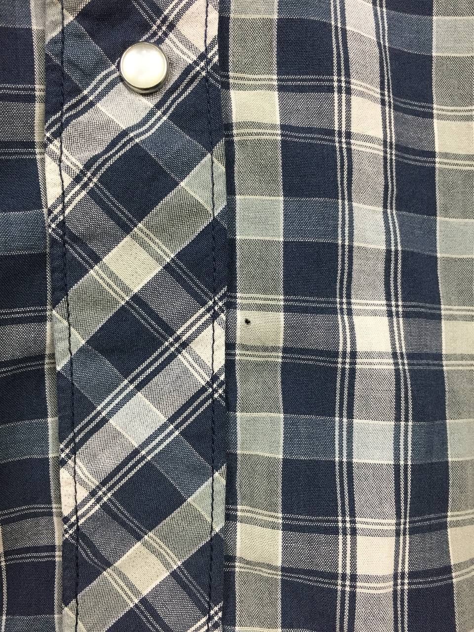 Split SPLIT Skateboards Pearl Snap Button Western Plaid Shirt Size US XL / EU 56 / 4 - 5 Thumbnail