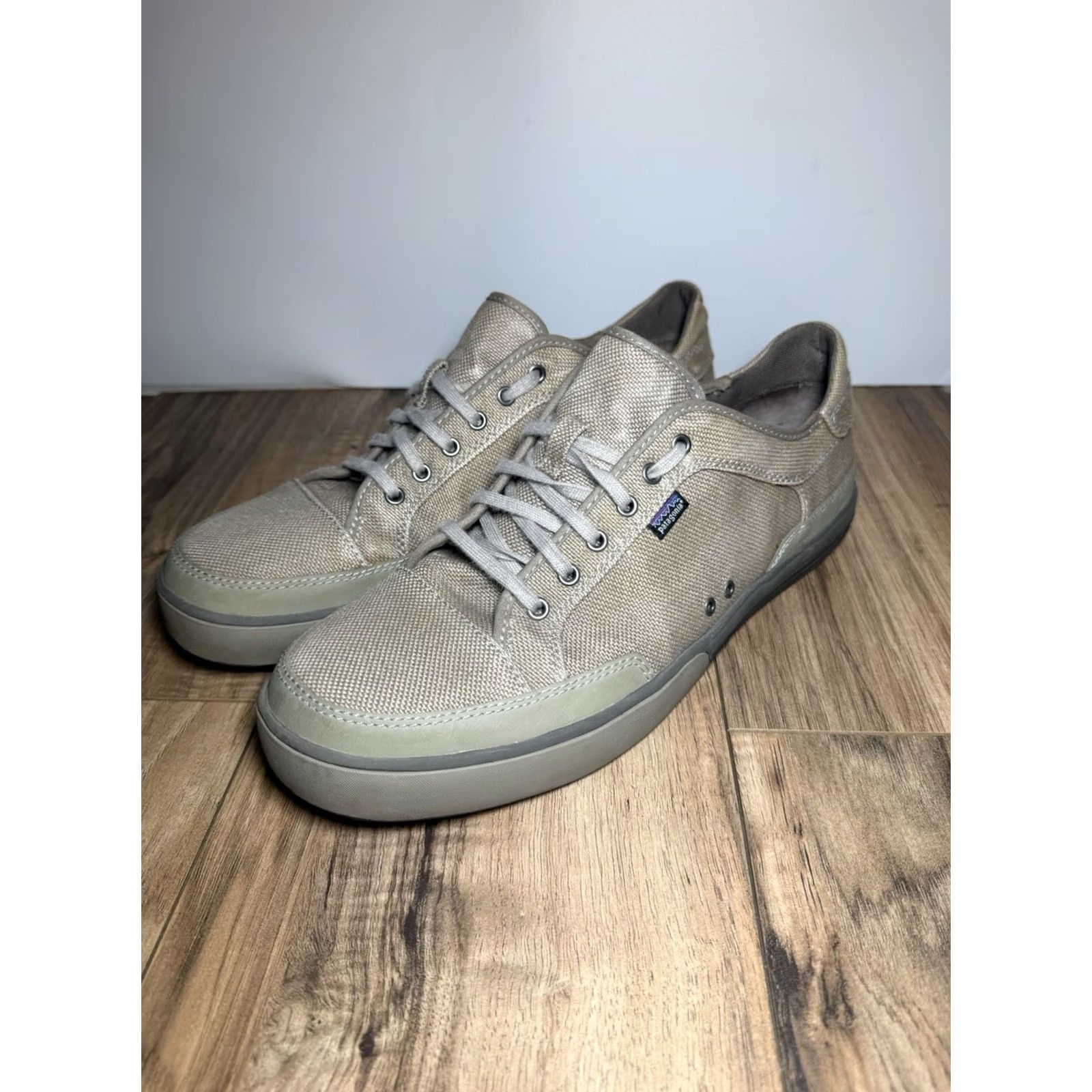 Patagonia Patagonia Mens Whino Lace Hemp Shoes SIZE 12 Low Top Dark Burlap Sneaker Size US L / EU 52-54 / 3 - 2 Thumbnail