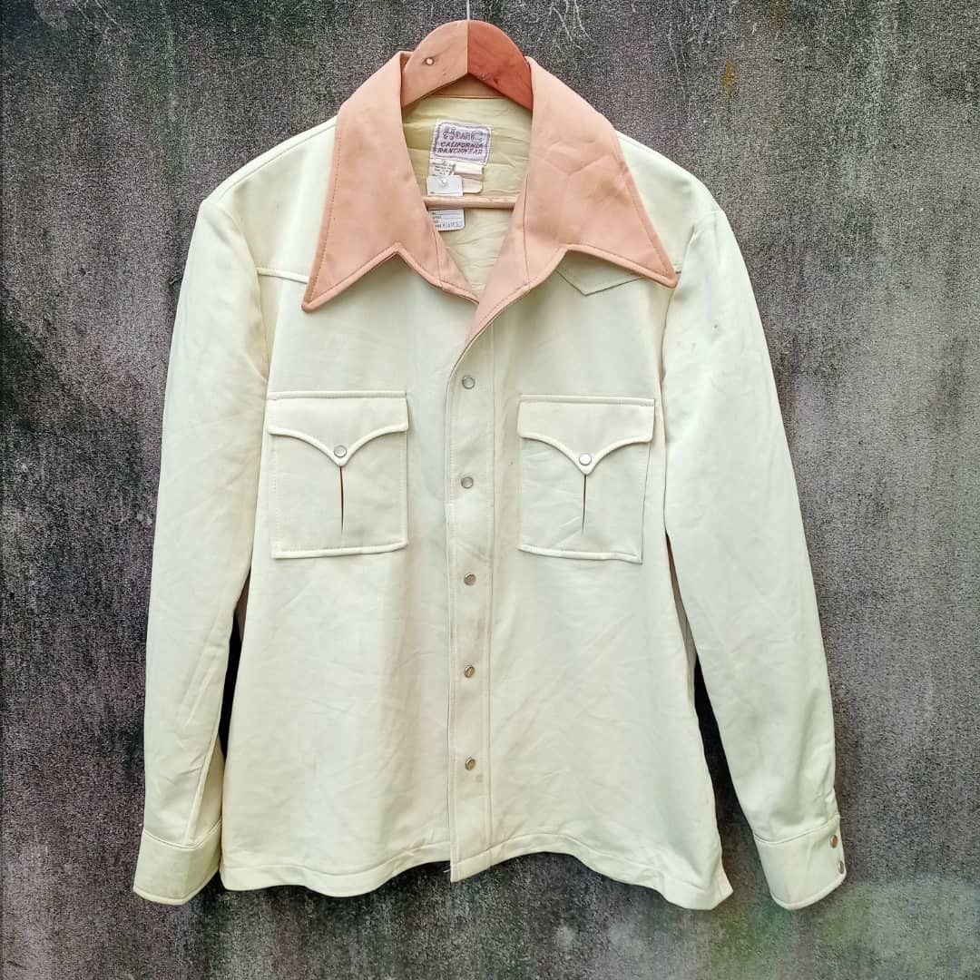 Cowboy Equipment × Designer × Vintage VINTAGE H BAR C CALIFORNIA RANCHWEAR BUTTON UP WESTERN WEAR Size US L / EU 52-54 / 3 - 1 Thumbnail