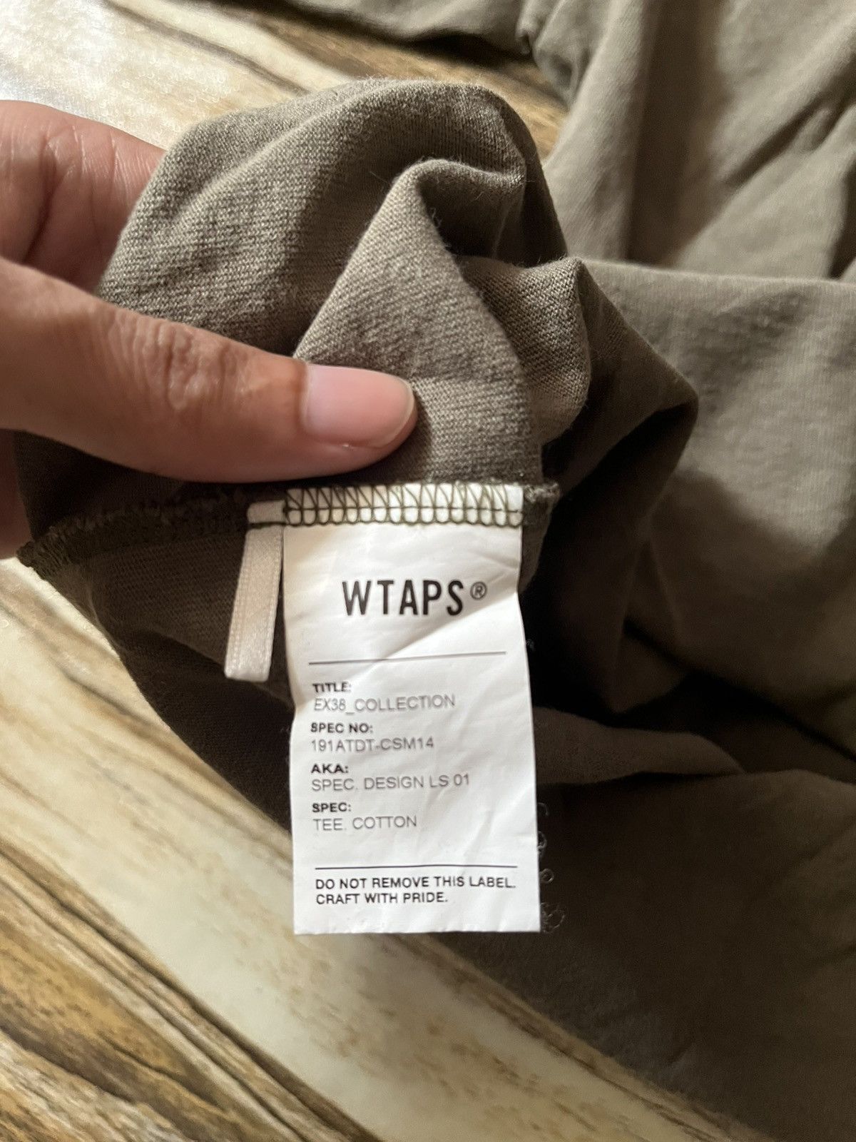 Wtaps 🇯🇵 Wtaps Casual Longsleeve Spec Military in Green Size US M / EU 48-50 / 2 - 10 Thumbnail