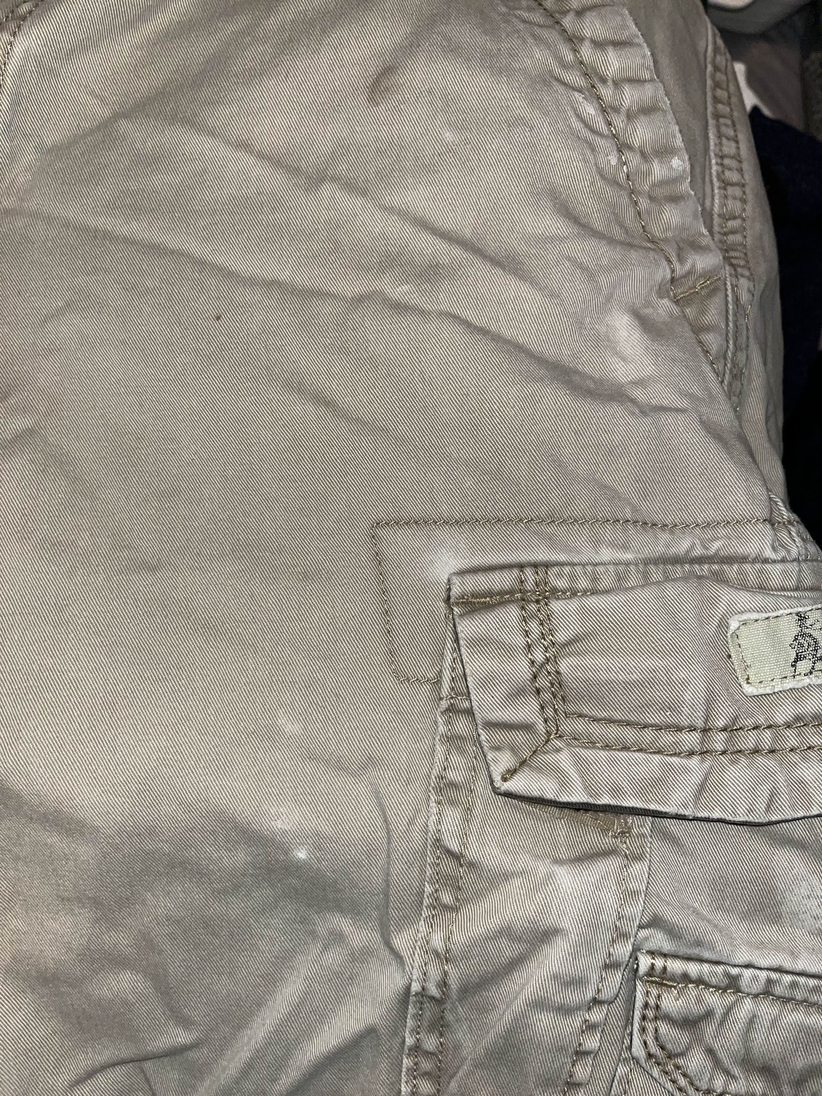 UNIONBAY × Vintage Y2K Union Bay Khaki Baggy Cargo Shorts Size US 36 / EU 52 - 4 Thumbnail