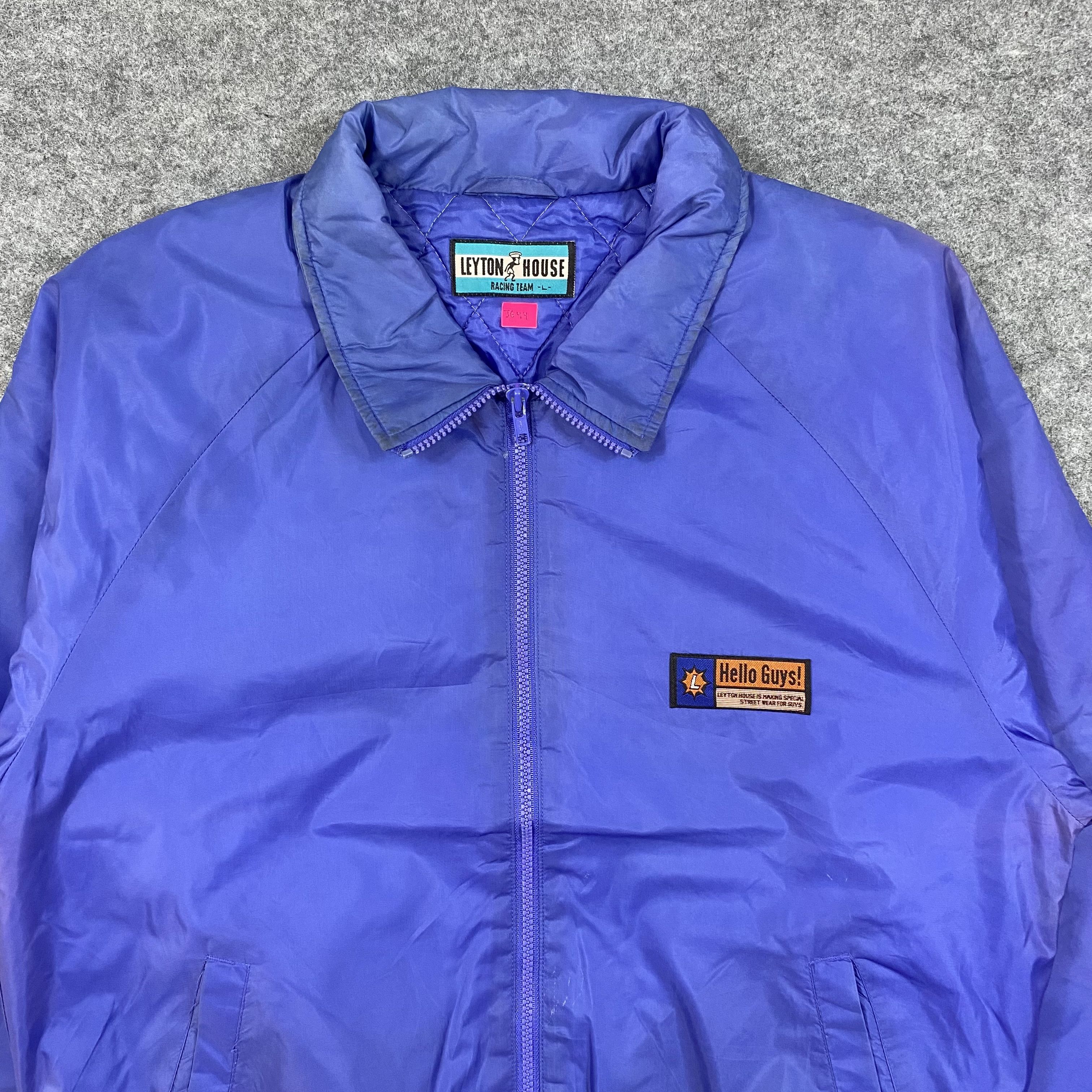 Vintage Vintage 90s Leyton House Racing Team F1 Bomber Jacket-J644 Size US L / EU 52-54 / 3 - 4 Thumbnail