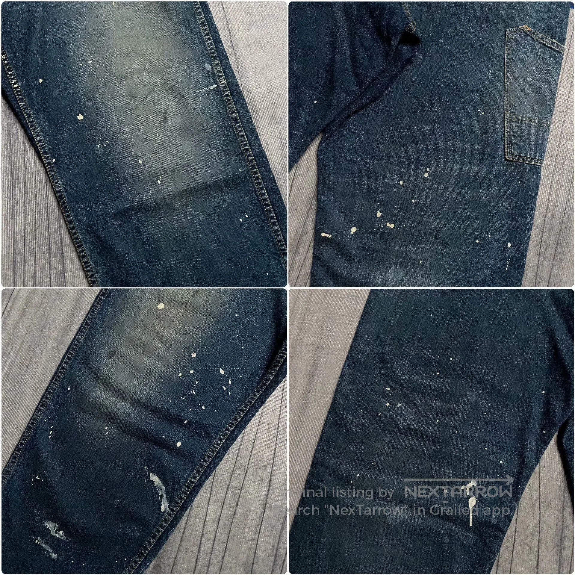 Madness MADNESS 20AW Relaxed Denim Pants. Size US 28 / EU 44 - 4 Thumbnail
