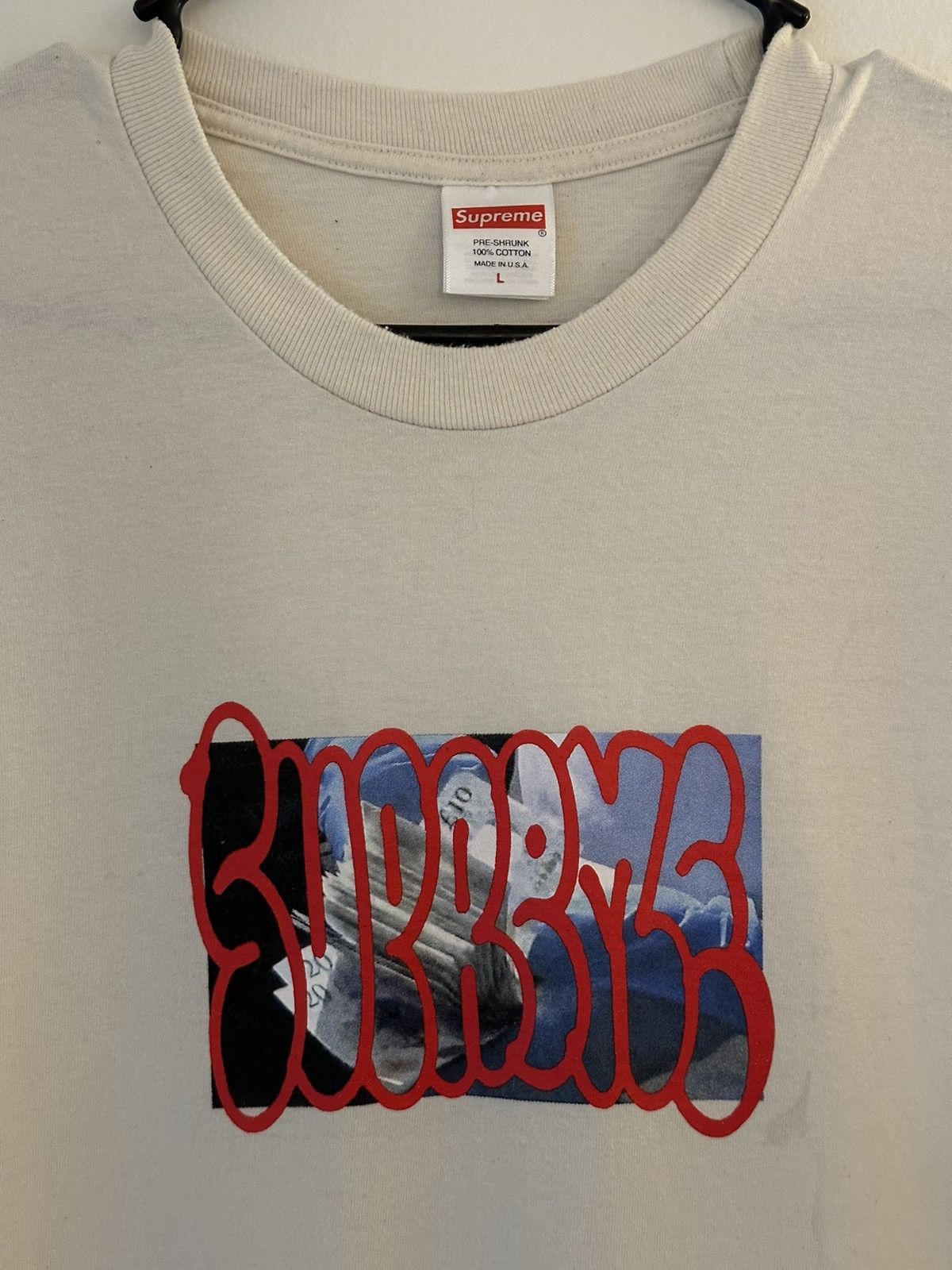 Supreme Supreme Payment Tee Size US L / EU 52-54 / 3 - 2 Thumbnail