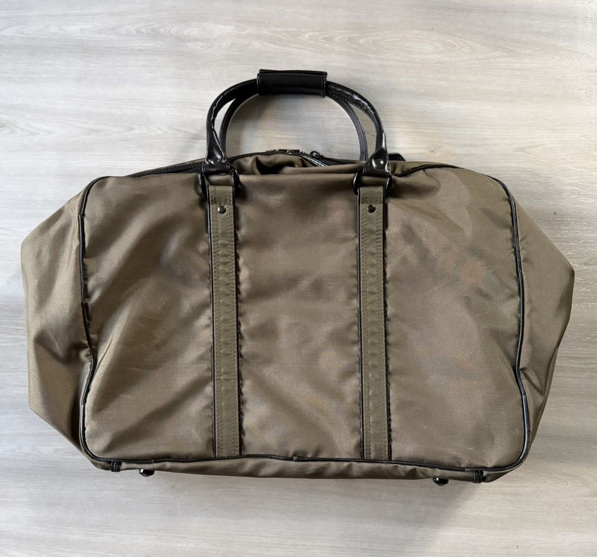 Yves Saint Laurent Vintage YSL YVES SAINT LAURENT Khaki Olive Travel Bag Size ONE SIZE - 6 Thumbnail