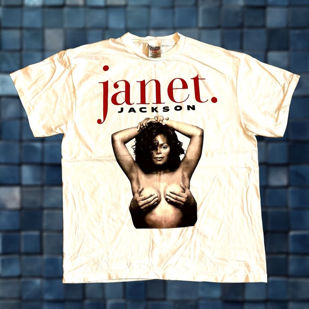 Apple × Band Tees × Vintage Vintage 90s Janet Jackson Tour Japan