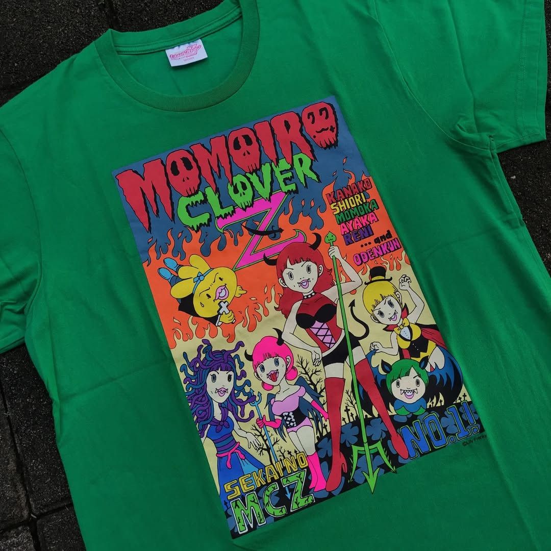 Band Tees Momoiro Clover Z Momoka Ariyasu Live 2012 Tee Size US M / EU 48-50 / 2 - 2 Thumbnail