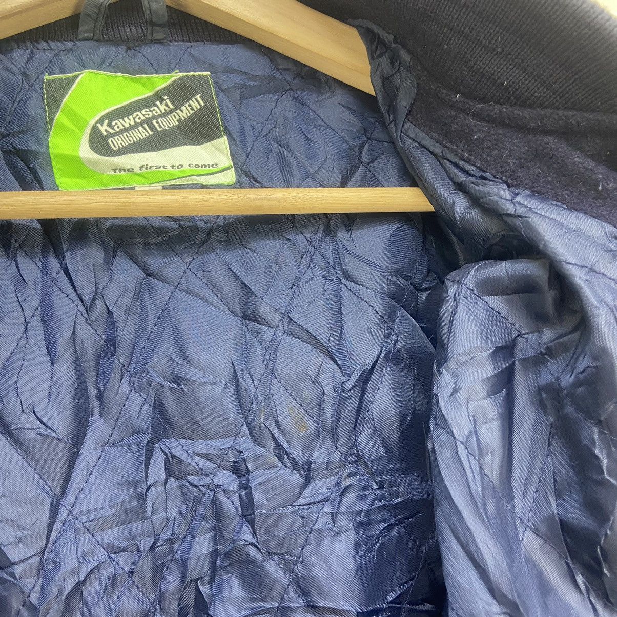 Japanese Brand Team Kawasaki Racing Spirit Challenge Dream Varsity Jacket Size US M / EU 48-50 / 2 - 19 Thumbnail