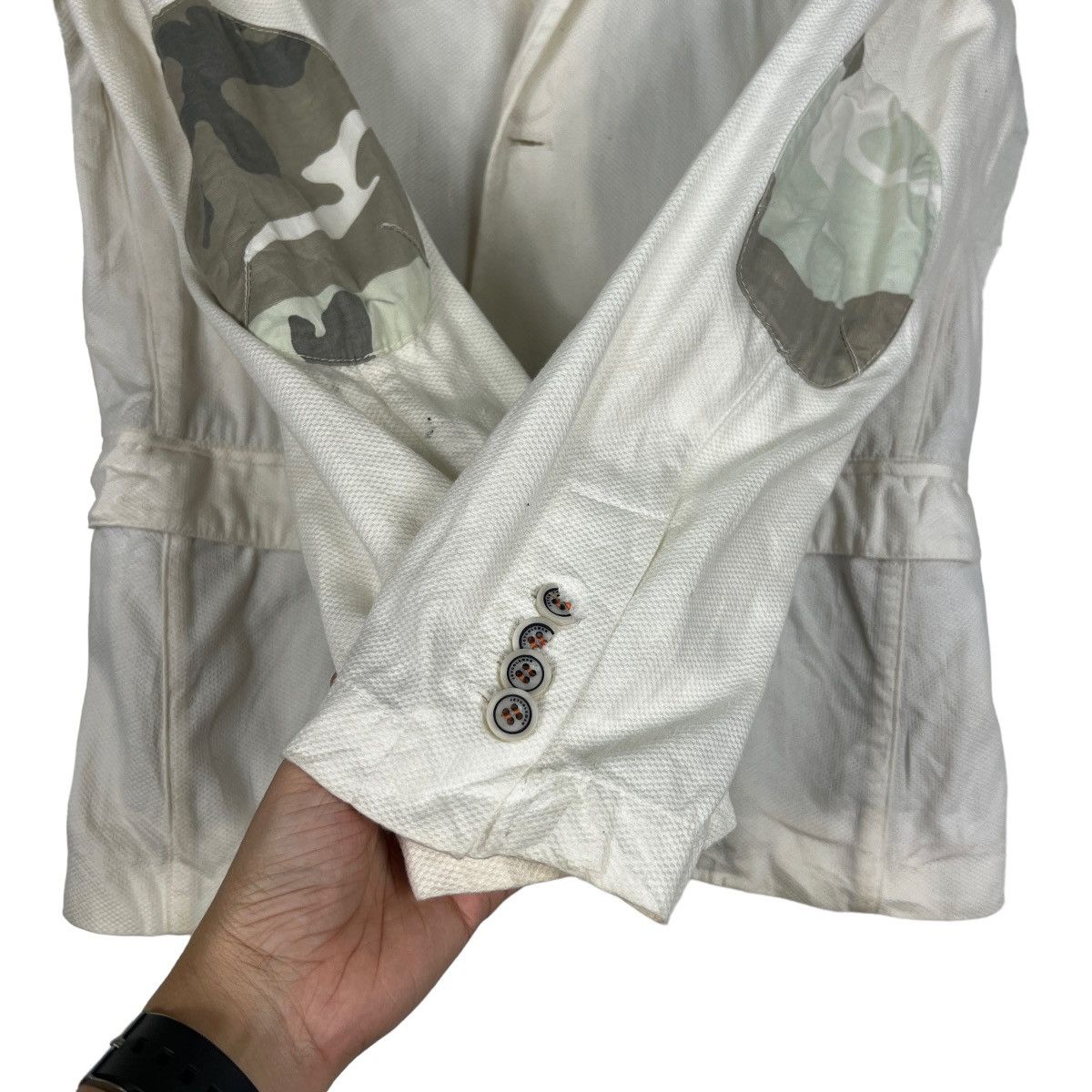 Other 🔥 JEY COLE MAN COTTON BLAZER JACKET MAN MADE IN ITALY Size US S / EU 44-46 / 1 - 13 Thumbnail