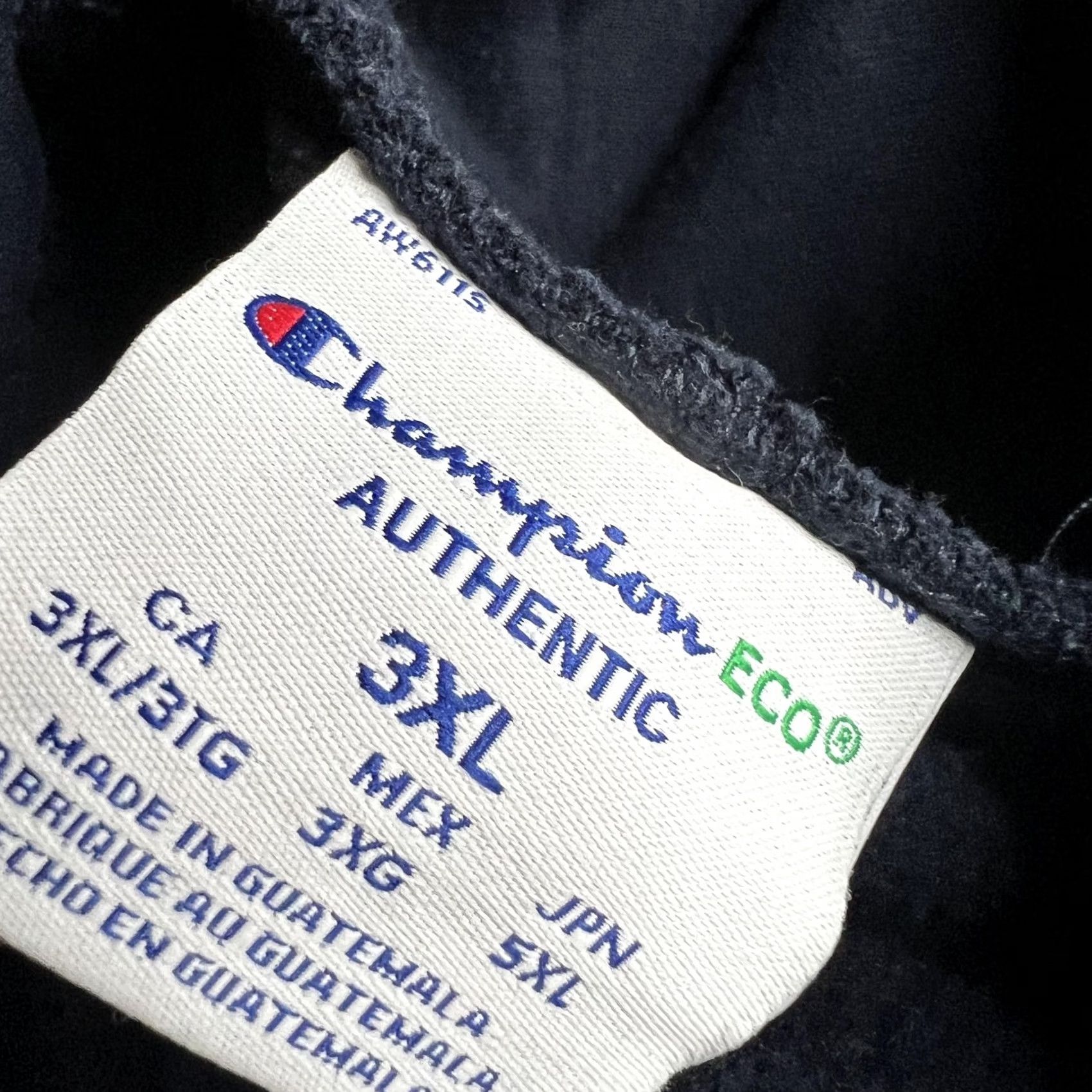 Champion Champion Hoodie Mens 3XL Blue Fleece New Age Records Straight Edge Punk Rock Graphic Print Front Kangaroo Pocket Cuffed Crew Neck Pullover Size US XXL / EU 58 / 5 - 5 Thumbnail