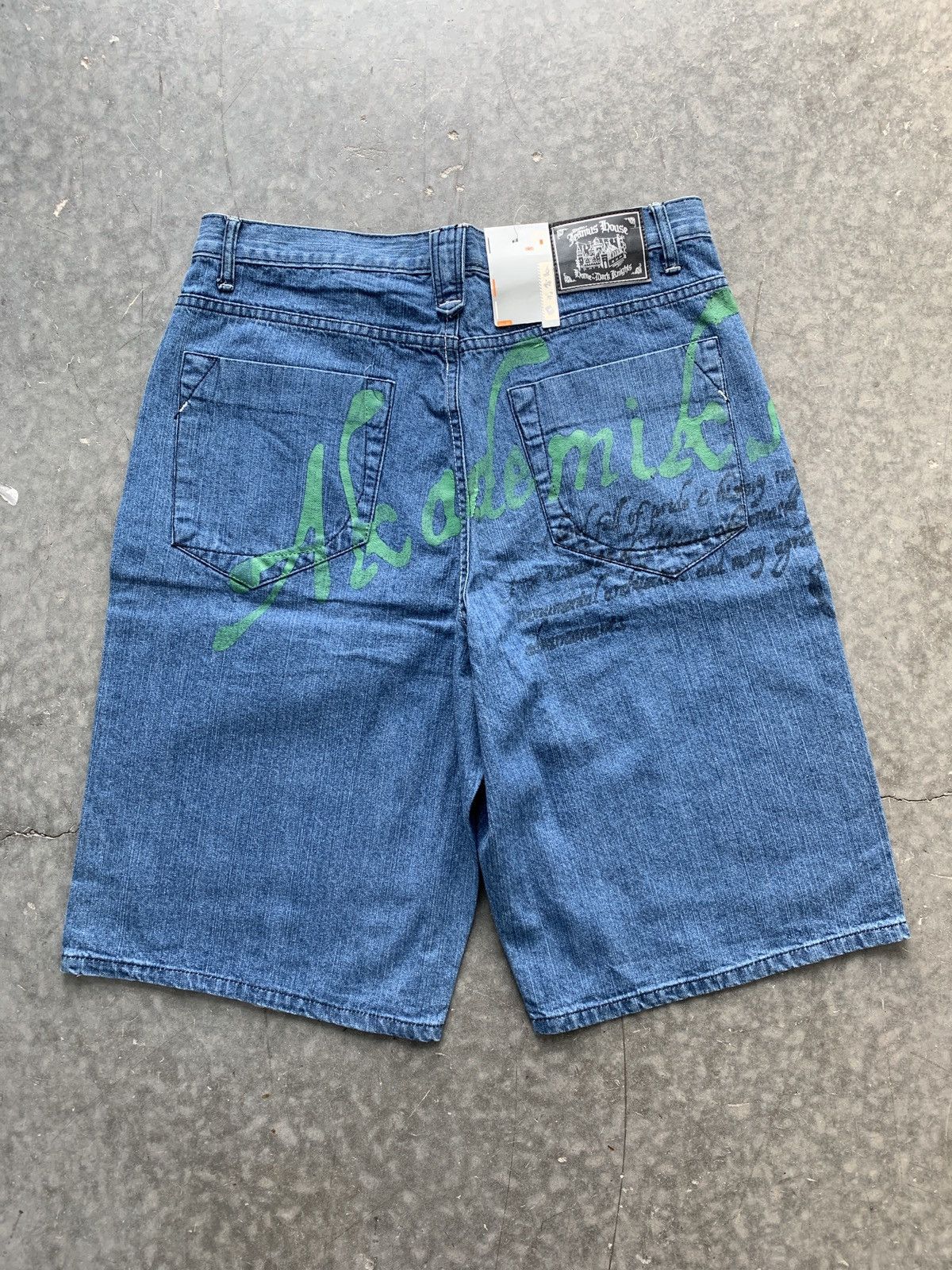 Akademiks Jnco Vintage BNWT Cyber Y2K Akademiks Jean Shorts Grailed