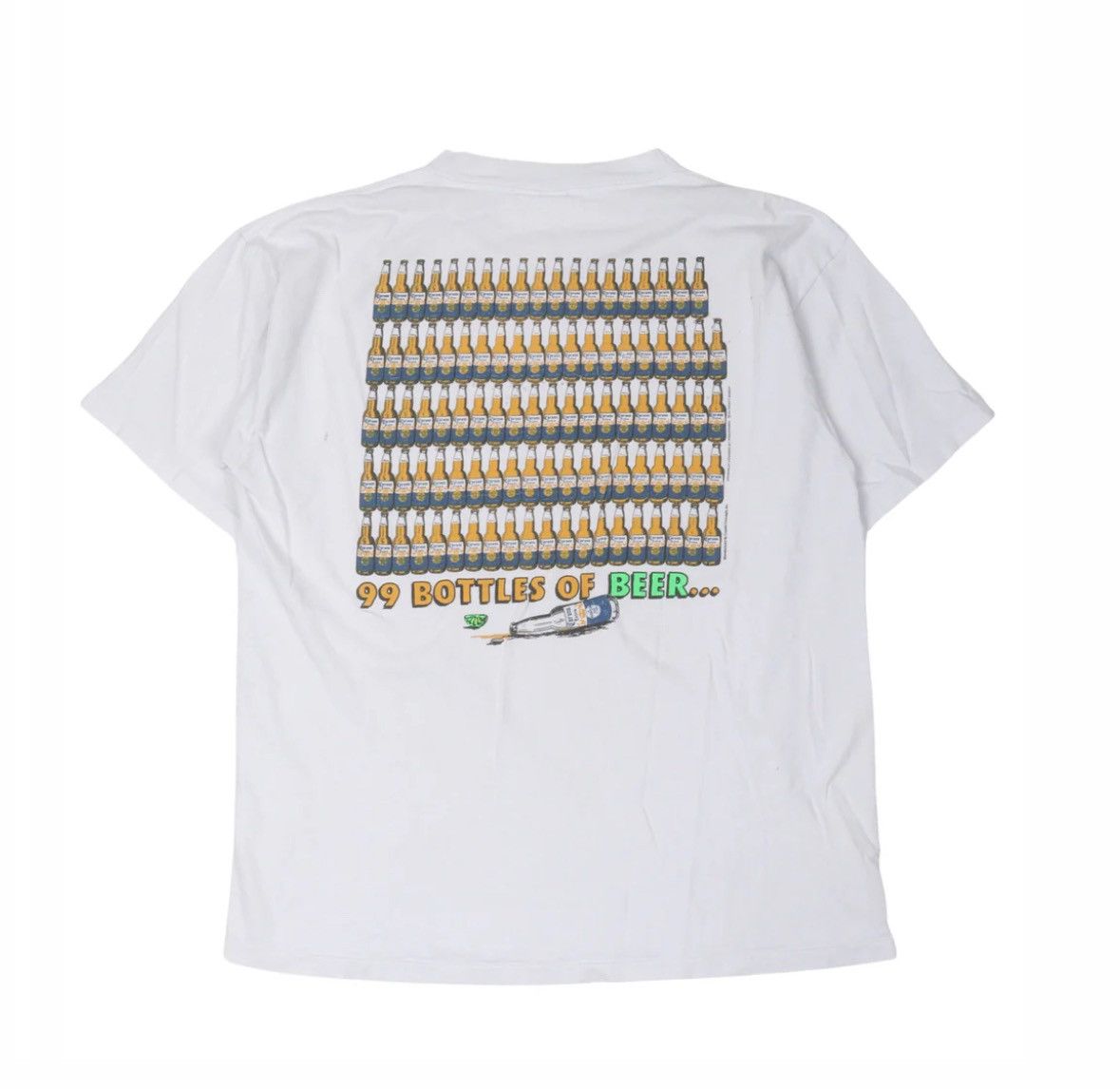 Vintage Vintage Corona 99 Bottles T-Shirt Size US XL / EU 56 / 4 - 2 Thumbnail