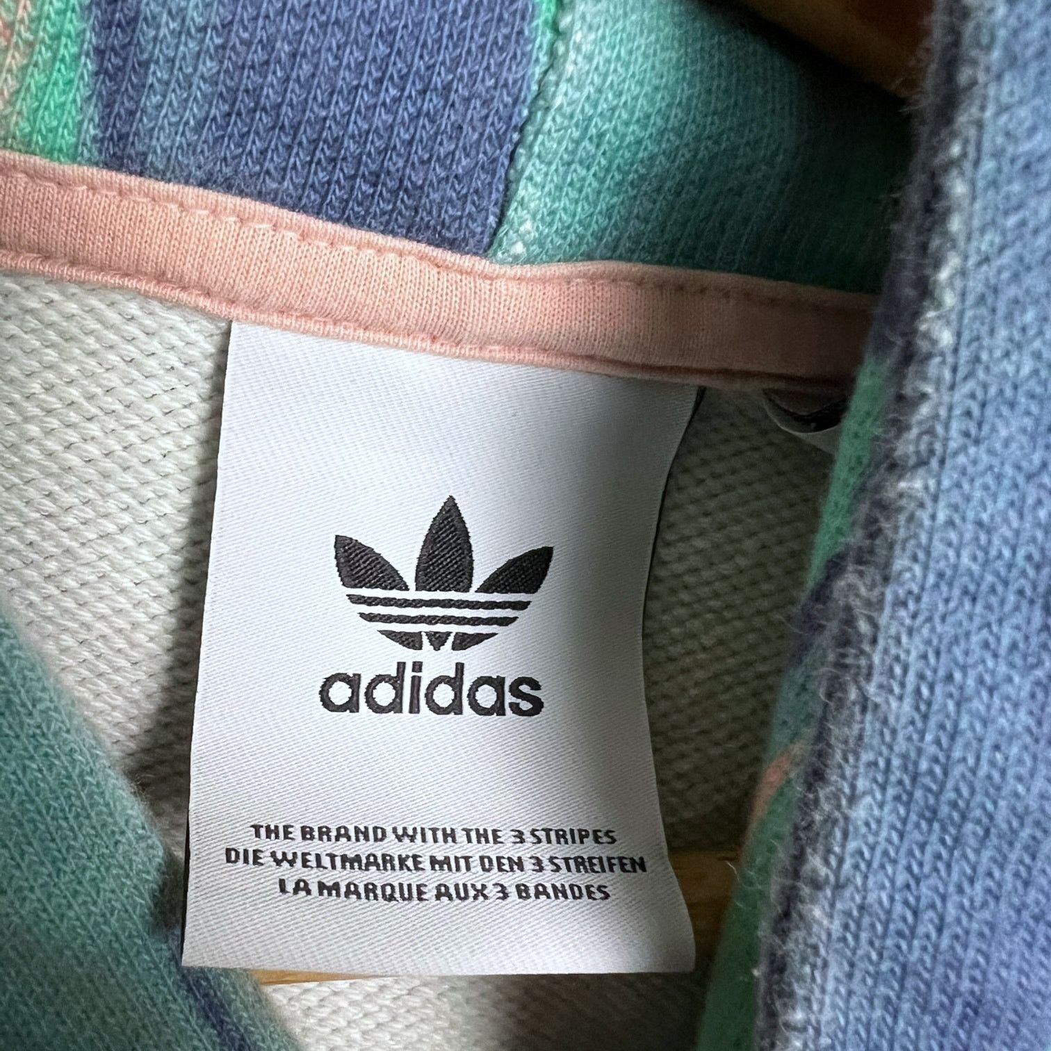 Adidas Adidas Originals FBLA RYV Marbled Paint Pastel AOP Hoodie Size US S / EU 44-46 / 1 - 2 Thumbnail