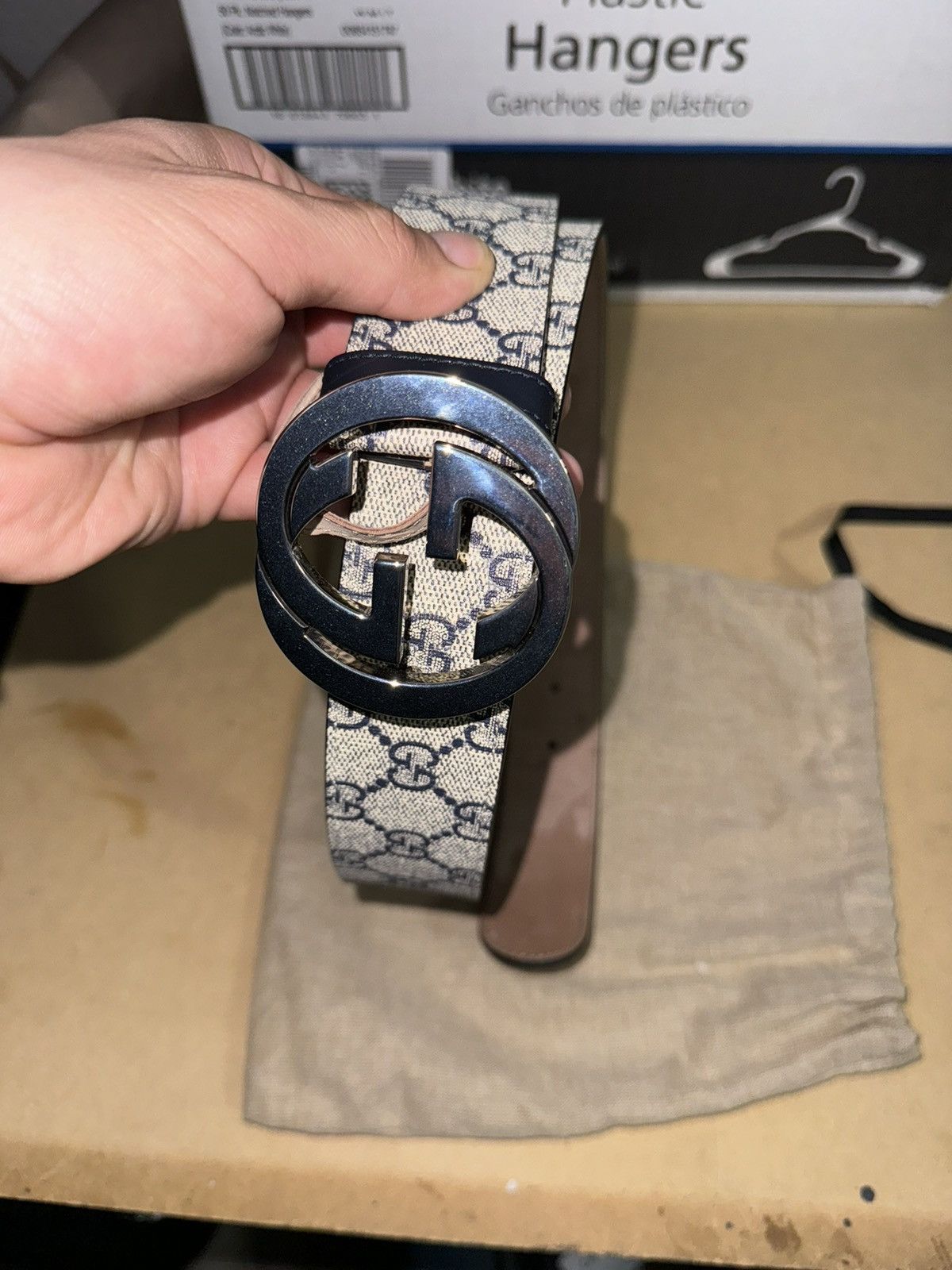image of Gucci Belt in Brown, Men's (Size 36)