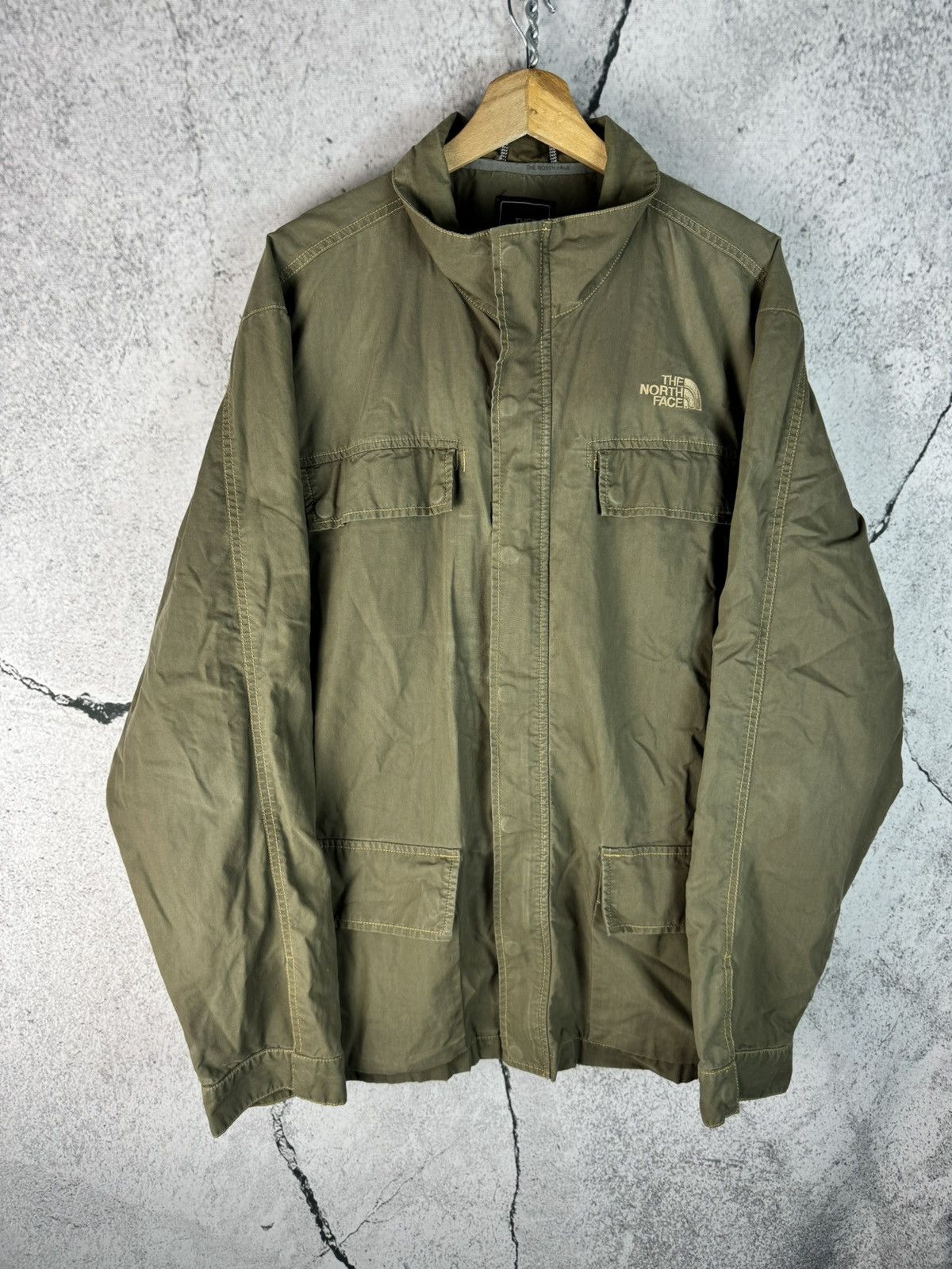The North Face The North Face Military Green Jacket Size US XL / EU 56 / 4 - 1 Thumbnail