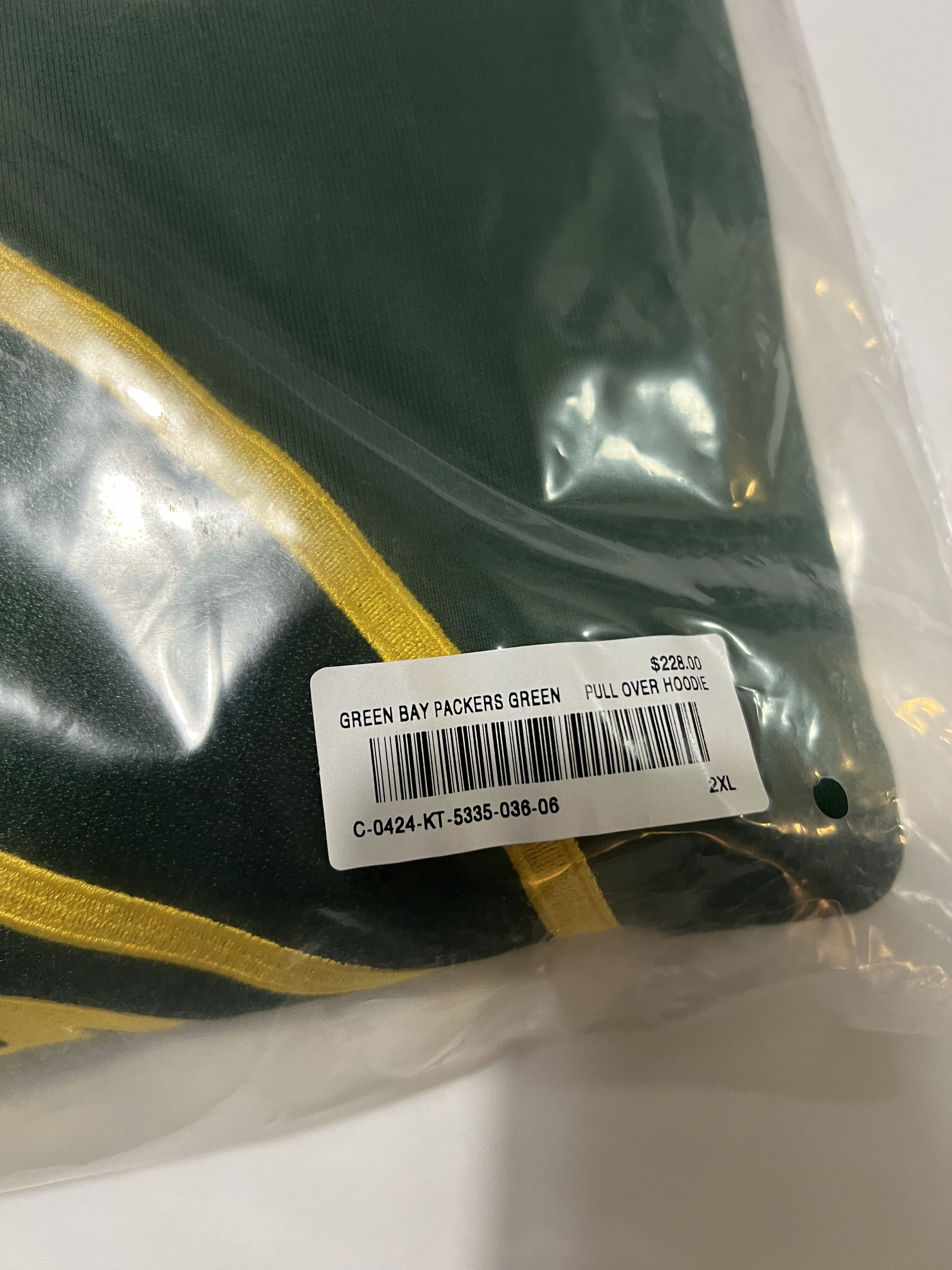 Drake OVO x NFL Green Bay Packers Icon Team OG Owl Hoodie Size US XXL / EU 58 / 5 - 3 Thumbnail
