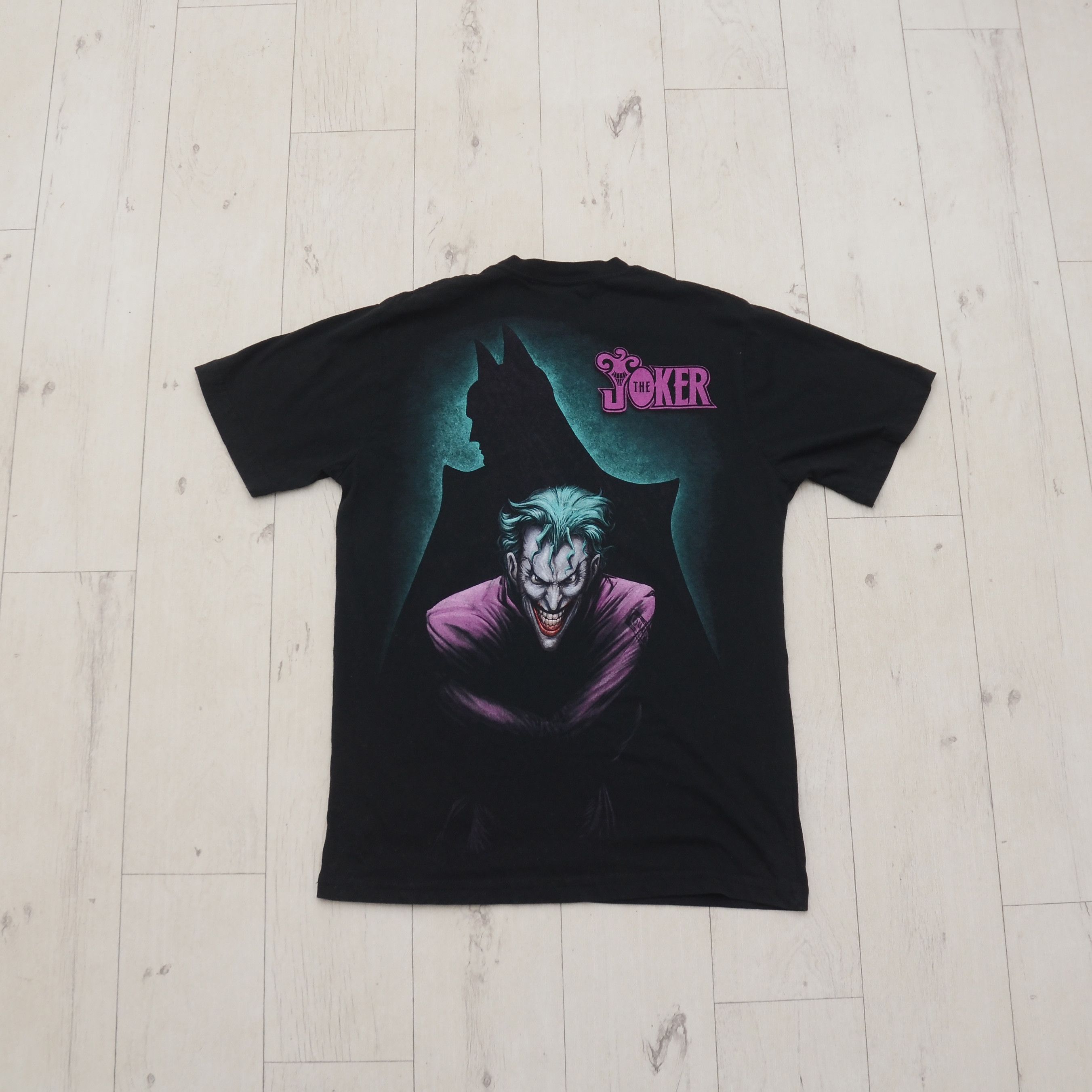 DC Comics × Marvel Comics Chronic Images Joker & Robin Mega Print Graphic T-shirt Size US S / EU 44-46 / 1 - 6 Thumbnail