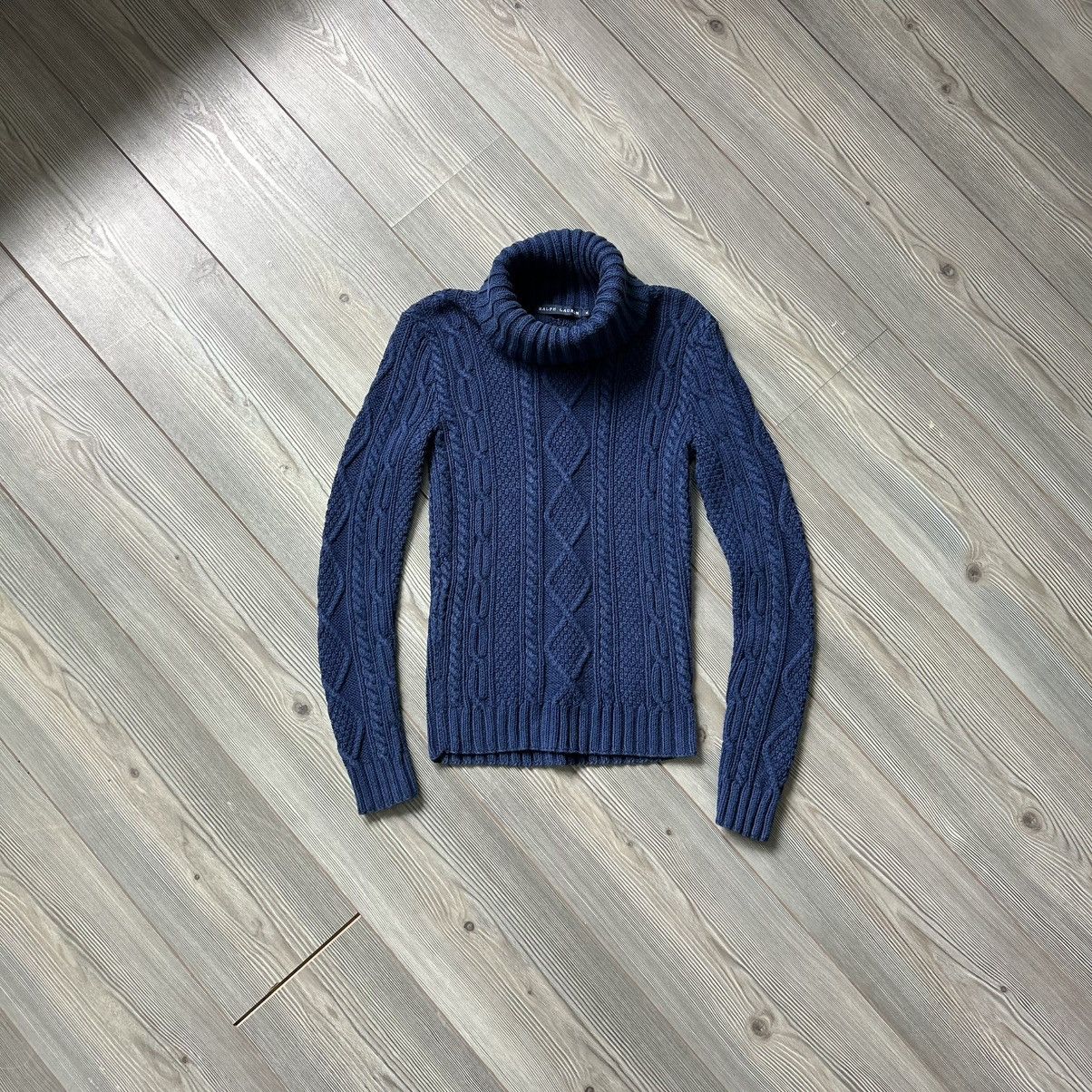 Polo Ralph Lauren Polo Ralph Lauren Hand Knit Turtleneck Sweater Size M / US 6-8 / IT 42-44 - 1 Thumbnail