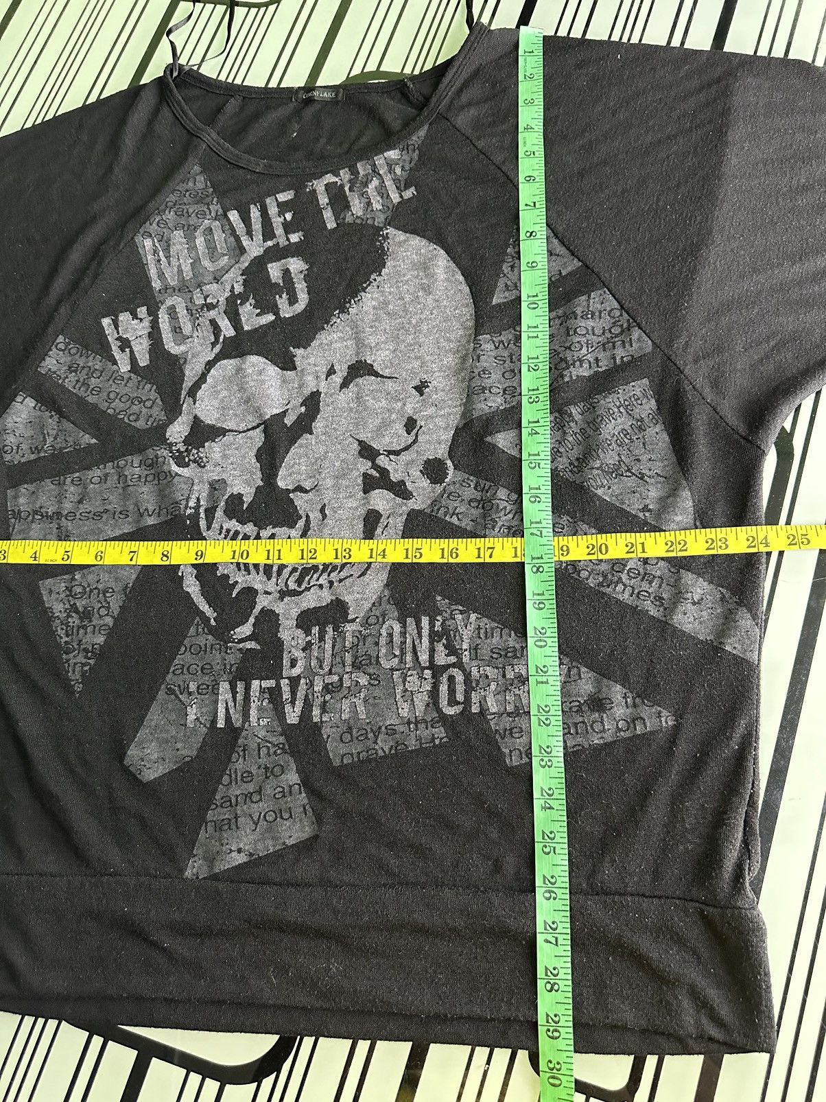 If Six Was Nine Vintage Corn Flake Skull Print Shirt Tee Size L / US 10 / IT 46 - 11 Thumbnail