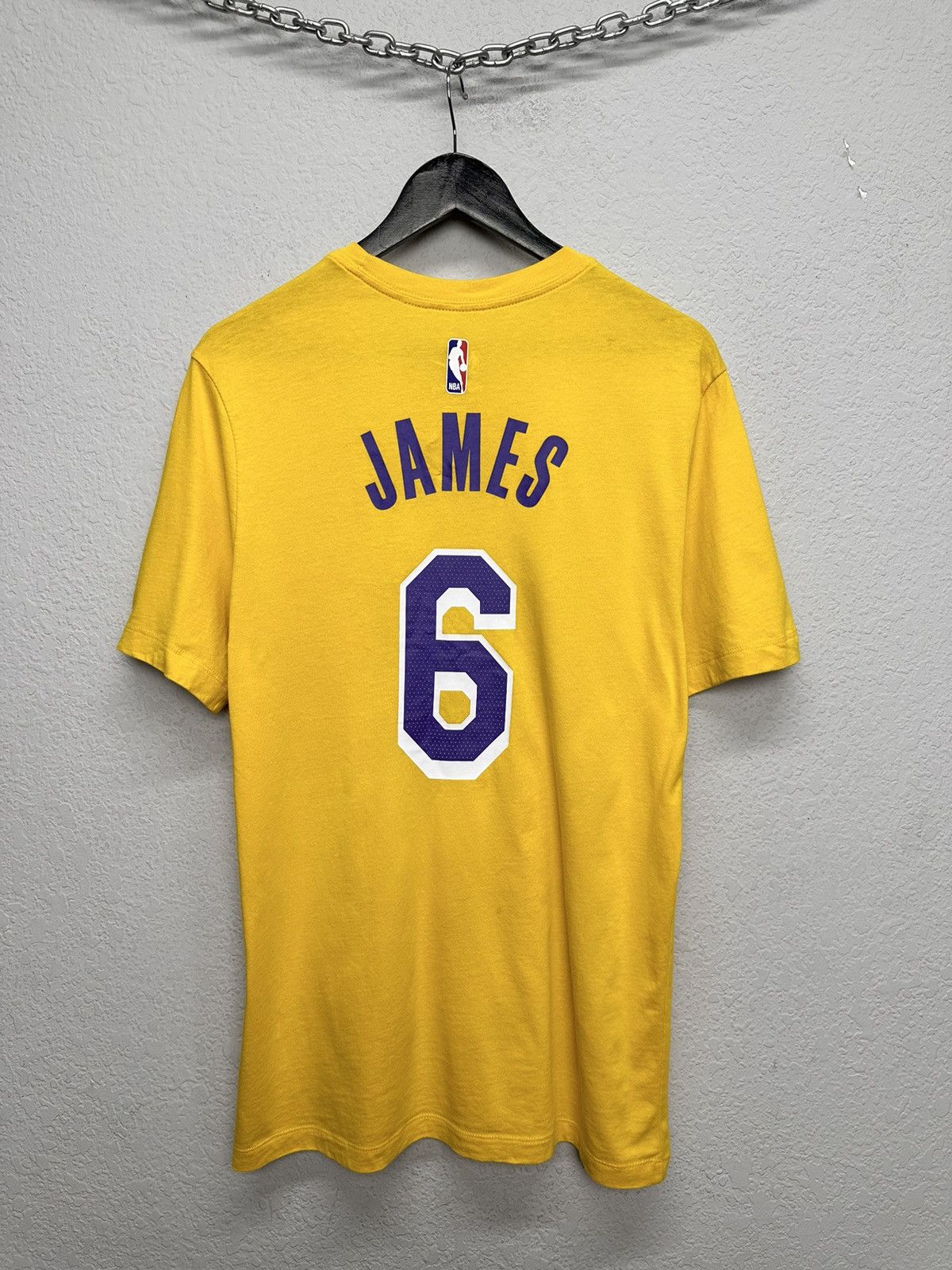 Nike Nike Lakers T-Shirt Basketball Soccer Jersey Streetwear Size US M / EU 48-50 / 2 - 8 Thumbnail