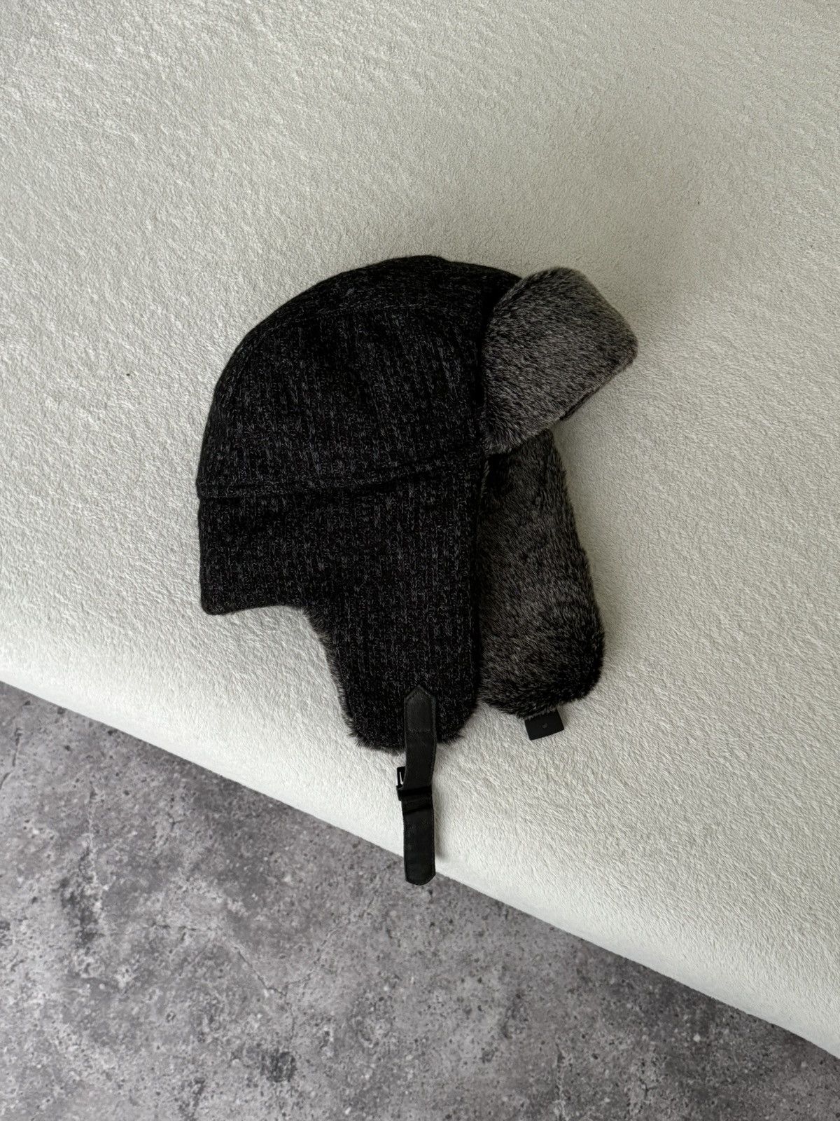 Japanese Brand × Vintage Vintage Y2K fuzzy fur ushanka hat punk Japanese Size ONE SIZE - 1 Thumbnail