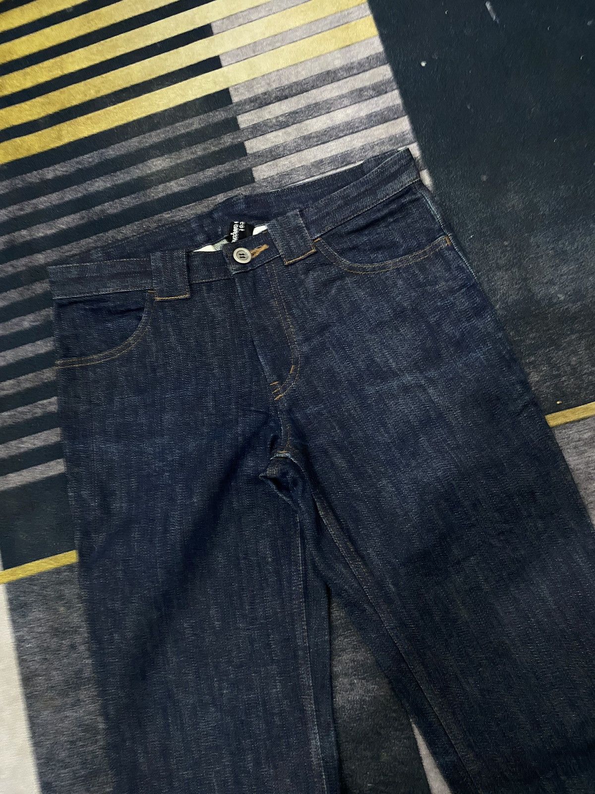 Comme des Garcons Y2k COMME DES GARCONS 2/3 DENIM PANTS Size 30" / US 8 / IT 44 - 2 Thumbnail