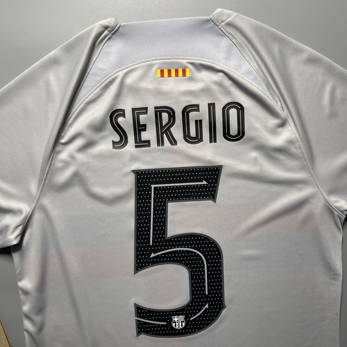 Nike × Vintage BARCELONA NIKE 2022/2023 FOOTBALL THIRD JERSEY #5 BUSQUETS Size US S / EU 44-46 / 1 - 8 Thumbnail