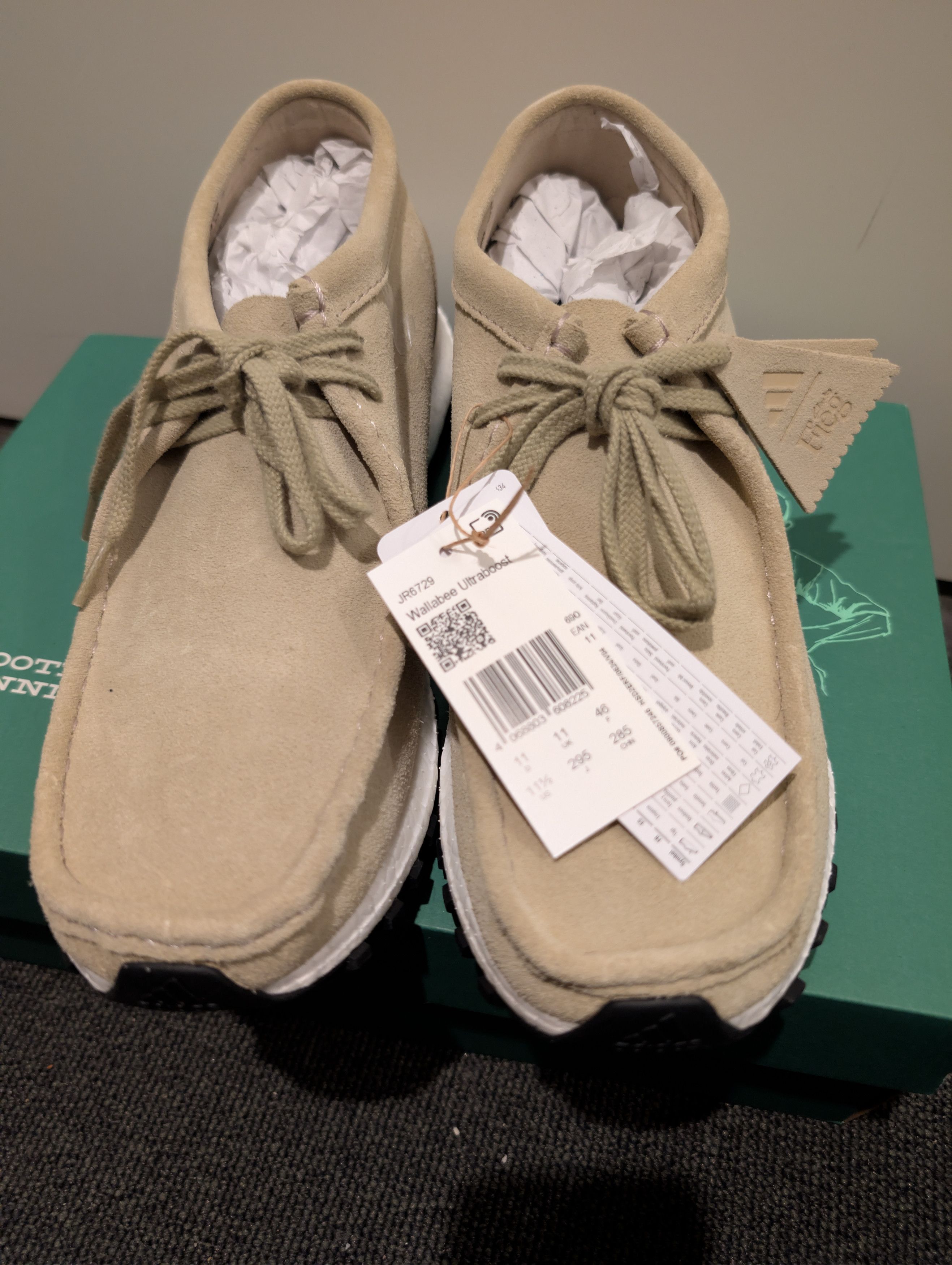 Adidas × Clarks × Kith Kith x Adidas Wallabee Ultraboost, US11.5 / EU46 Size US 11.5 / EU 44-45 - 3 Thumbnail