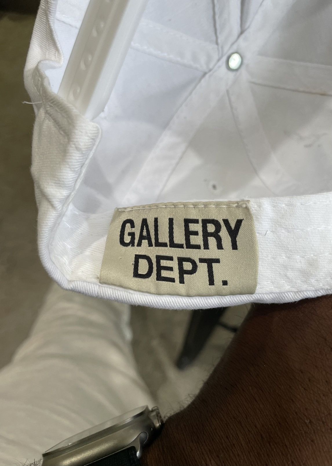 Gallery Dept. Gallery Dept. Logo Embroidered Cap 2023 Size ONE SIZE - 4 Thumbnail