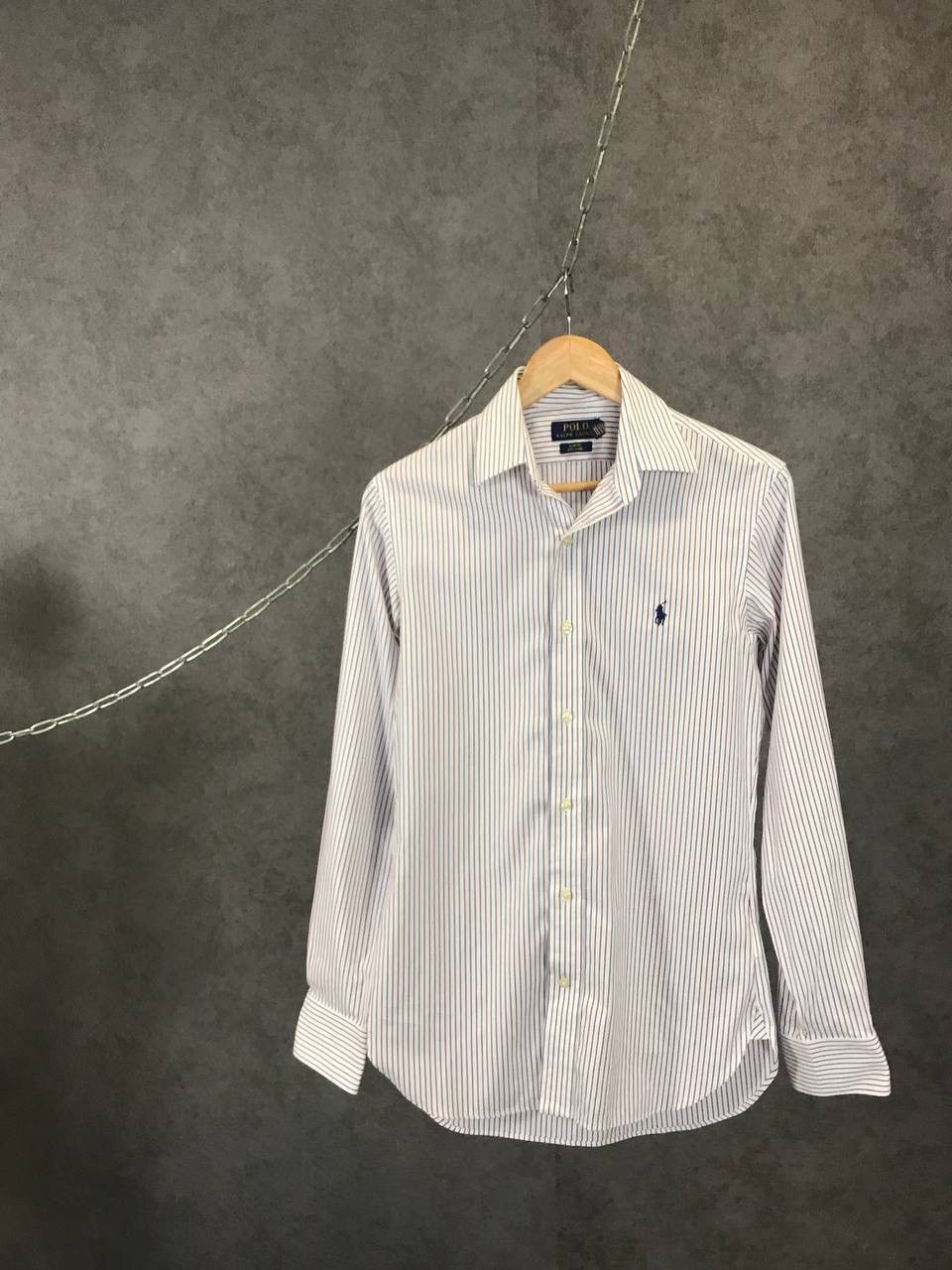 Polo Ralph Lauren Polo Ralph Lauren striped designer logo shirt Size US S / EU 44-46 / 1 - 1 Thumbnail
