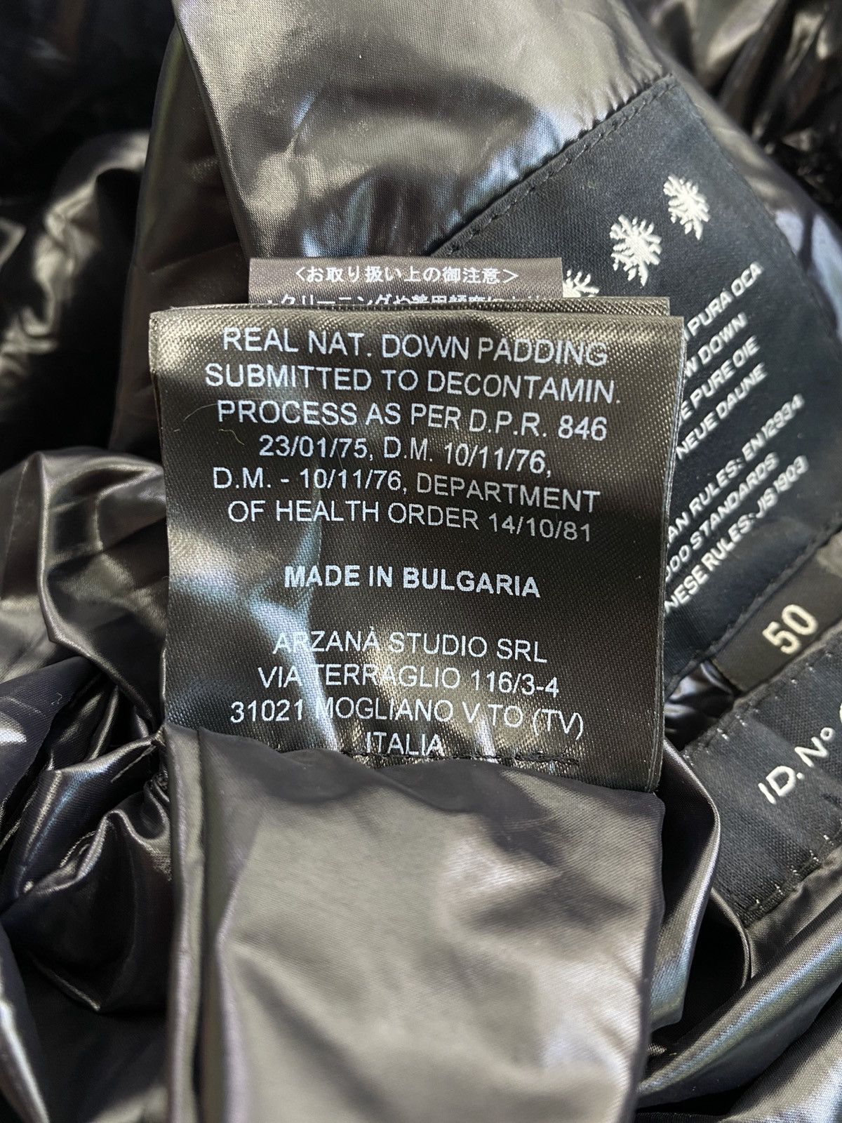 Duvetica Duvetica Padded Down Puffer Black Jacket Size L Size US L / EU 52-54 / 3 - 9 Thumbnail